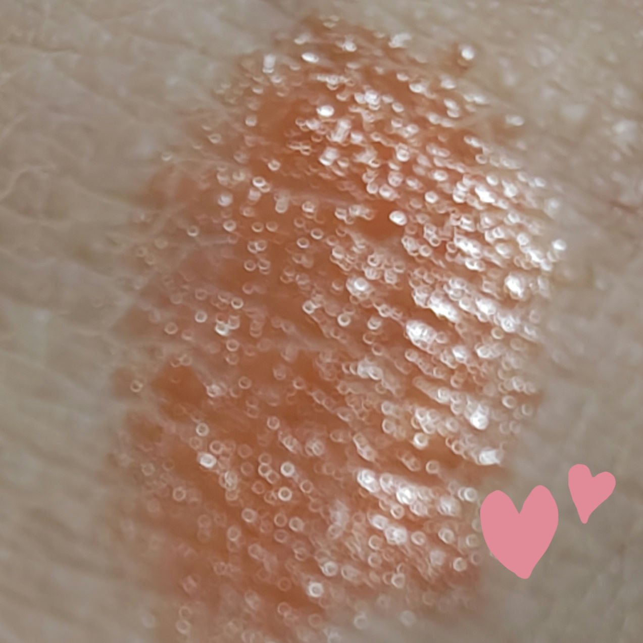 シャイニーベア リップモイスト 08 SUNKISS SALMON(サンキスサーモン)/CathyDoll/口紅を使ったクチコミ（2枚目）