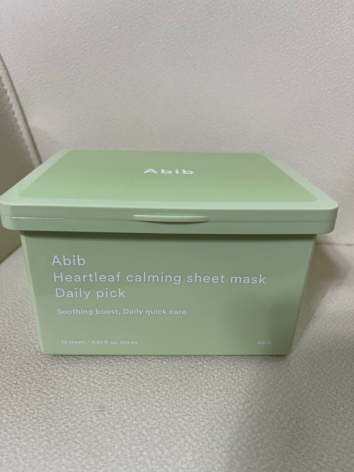 ドクダミシートマスクデイリーピック/Abib /シートマスク・パックを使ったクチコミ(1枚目)