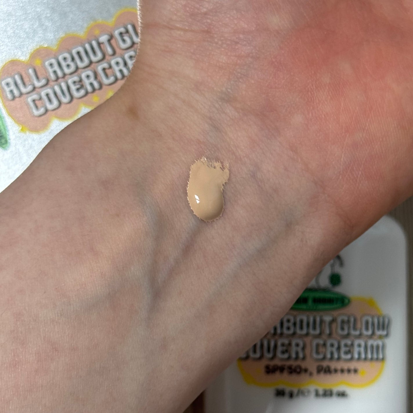 オールアバウトグロウカバークリーム/CHASIN'RABBITS/日焼け止めクリームを使ったクチコミ(2枚目)