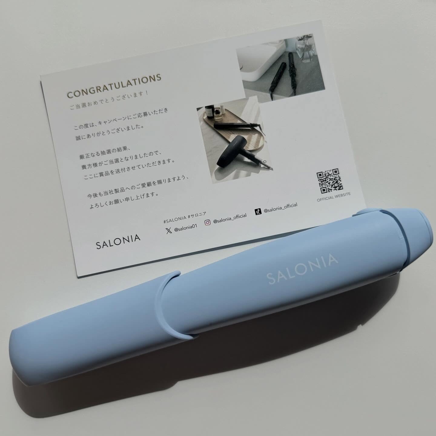 サロニア　コードレス ストレートヘアアイロン/SALONIA/ストレートアイロンを使ったクチコミ（1枚目）
