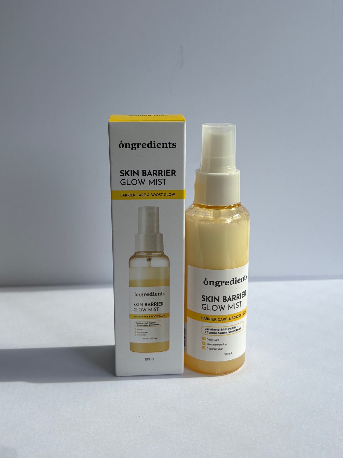 オングリディエンツ スキンバリアグローミスト/Ongredients/ミスト状化粧水を使ったクチコミ(1枚目)