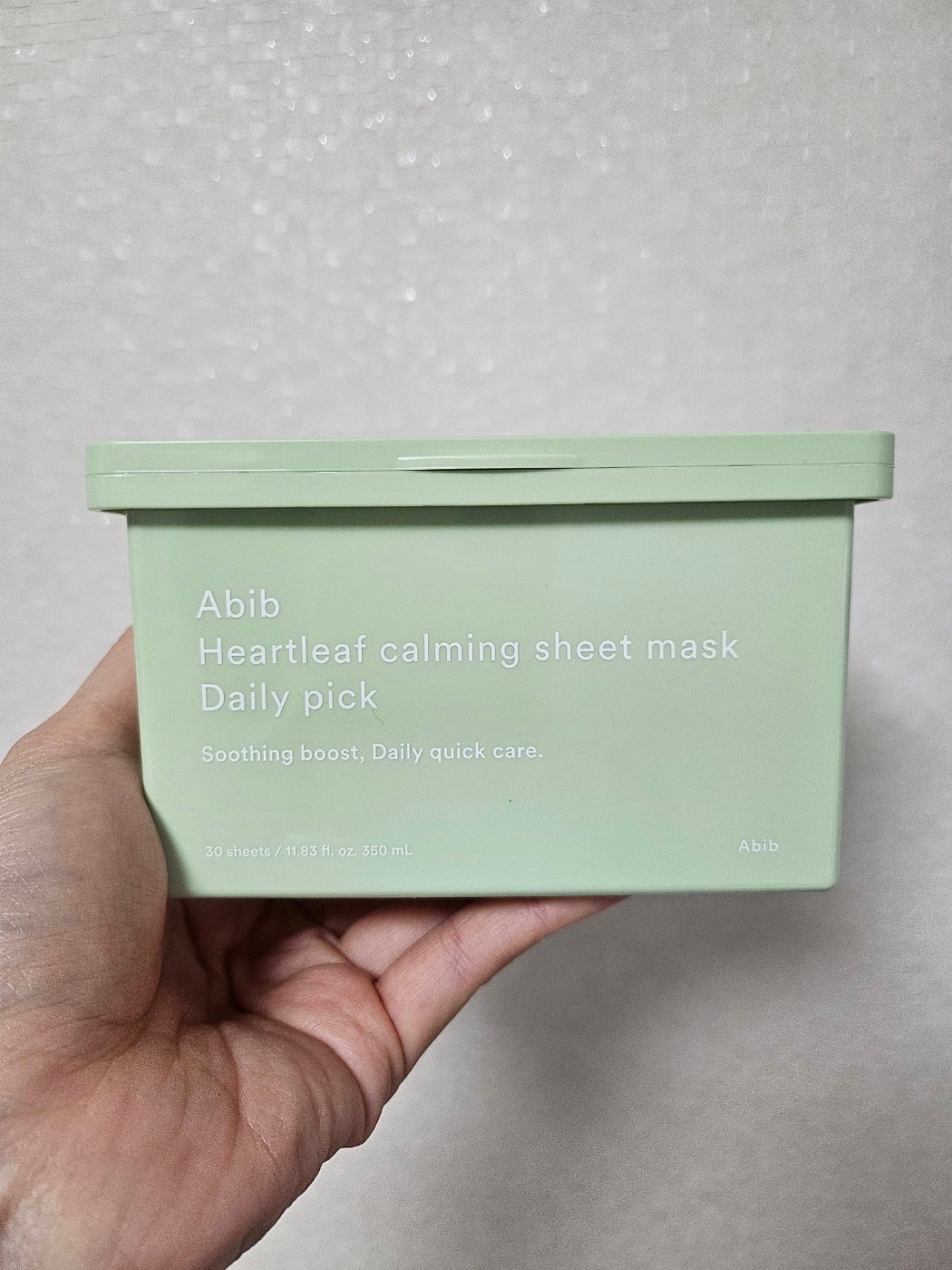 ドクダミシートマスクデイリーピック/Abib /シートマスク・パックを使ったクチコミ(1枚目)