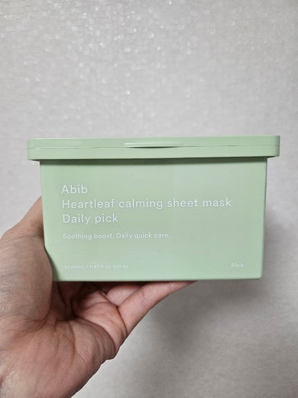 ドクダミシートマスクデイリーピック/Abib /シートマスク・パックを使ったクチコミ(1枚目)