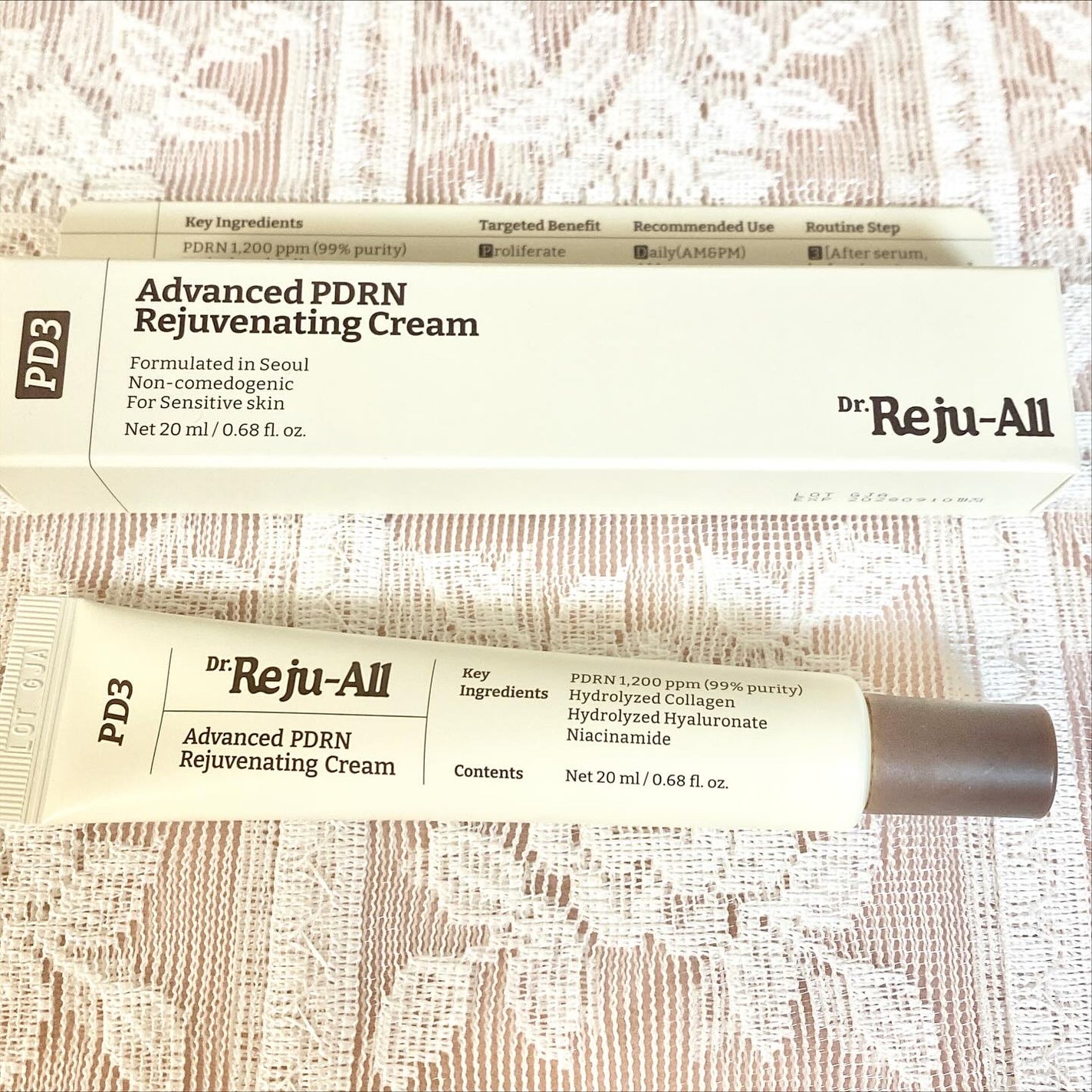 アドバンスト PDRN リジュビネイティング クリーム /Dr.Reju-All/フェイスクリームを使ったクチコミ(1枚目)