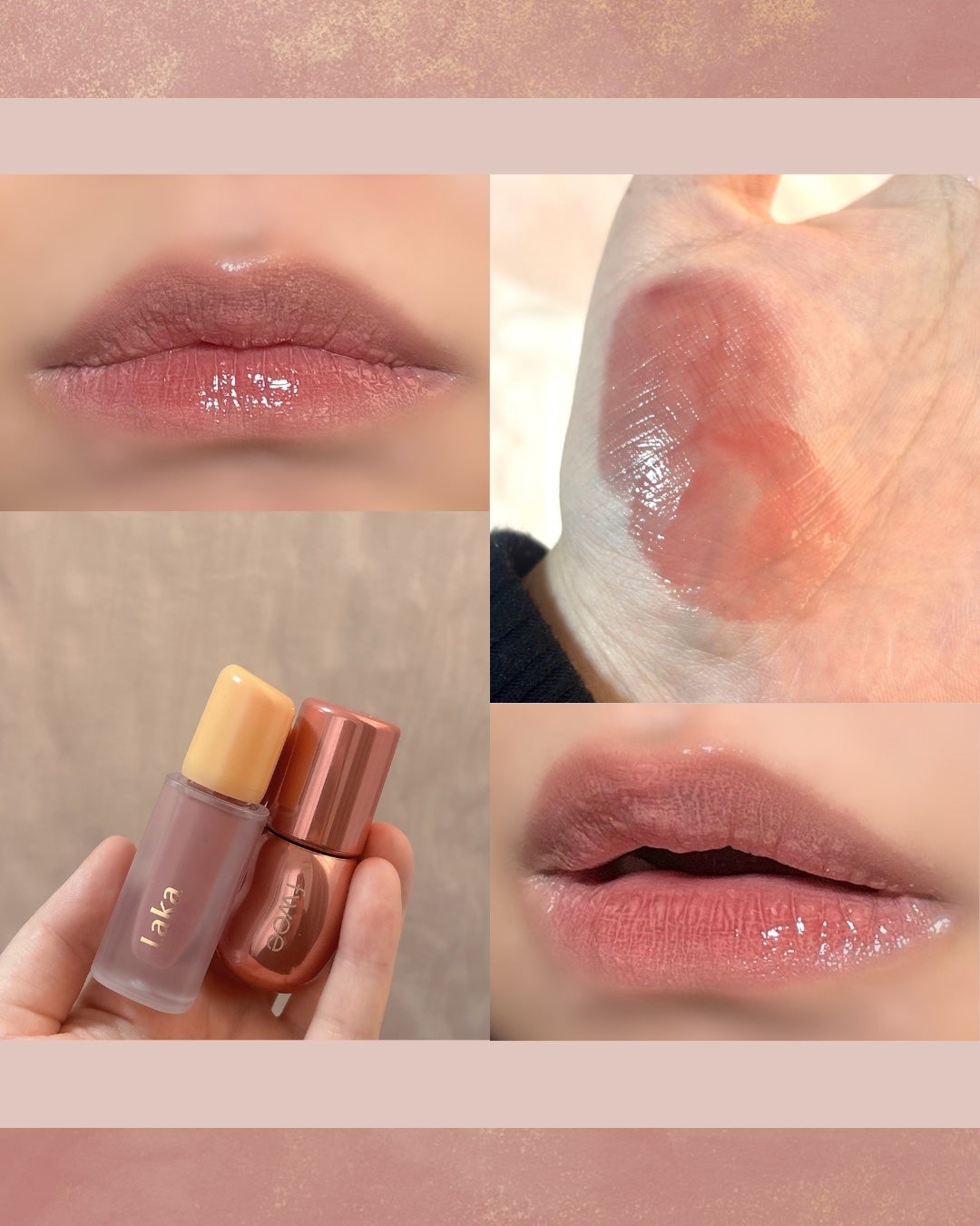 フルーティーグラムティント/Laka/リップティントを使ったクチコミ(4枚目)