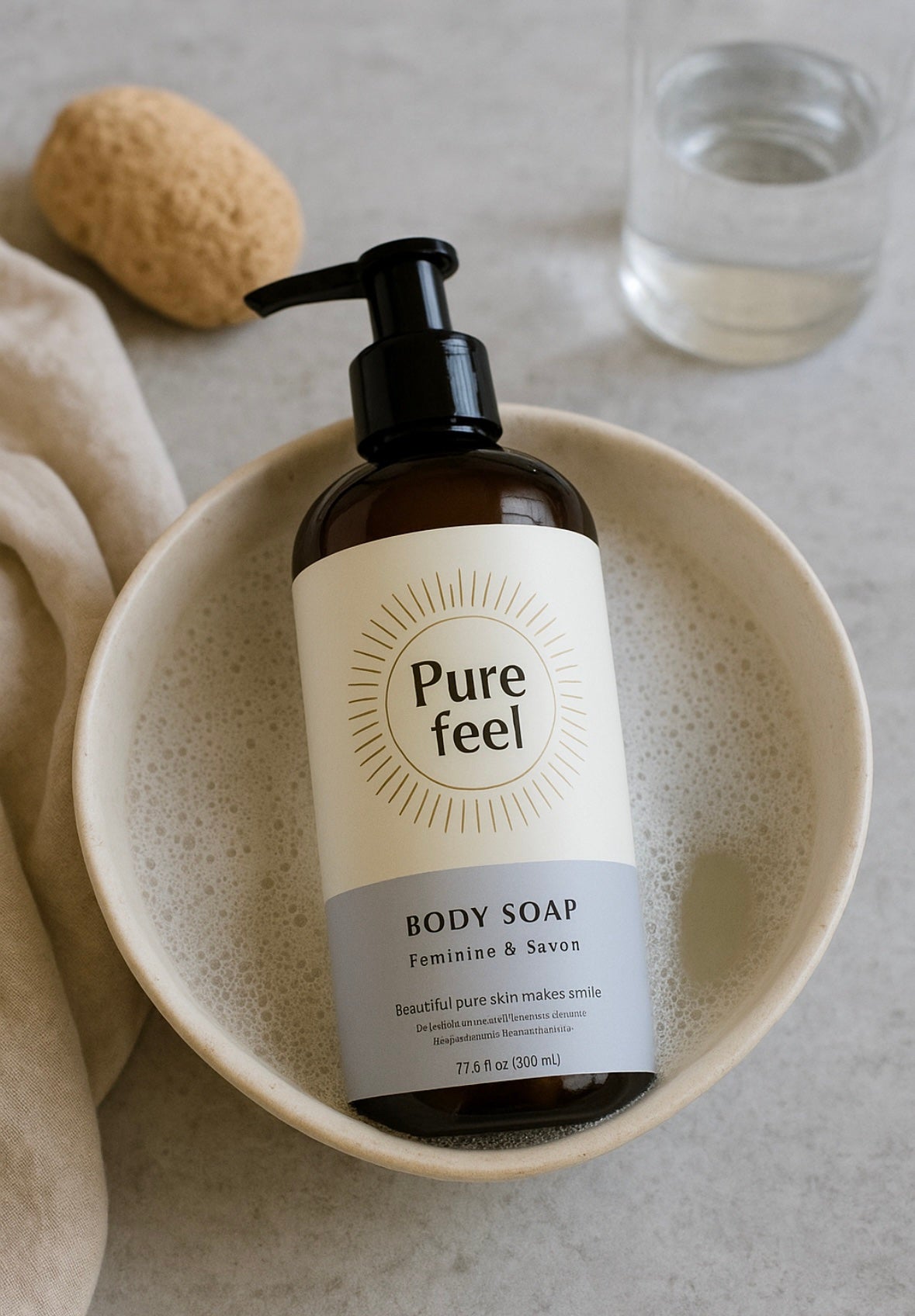 Purefeel ボディソープ フェミニン&サボンの香り/Purefeel/ボディソープを使ったクチコミ(1枚目)