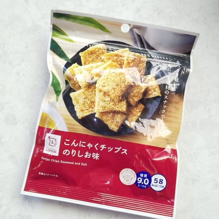 こんにゃくチップス/LAWSON (ローソン)/低糖質食品を使ったクチコミ(3枚目)