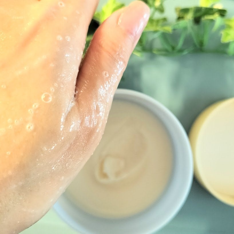 発酵酒粕ボディスクラブ&ソープ グロー/pdc/ボディスクラブを使ったクチコミ(4枚目)