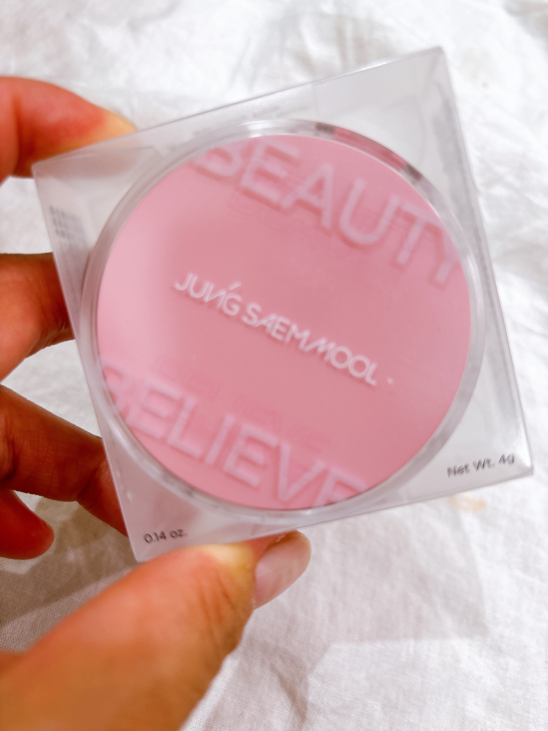 アーティストクッションブラッシュ/JUNG SAEM MOOL/リキッドチークを使ったクチコミ（2枚目）