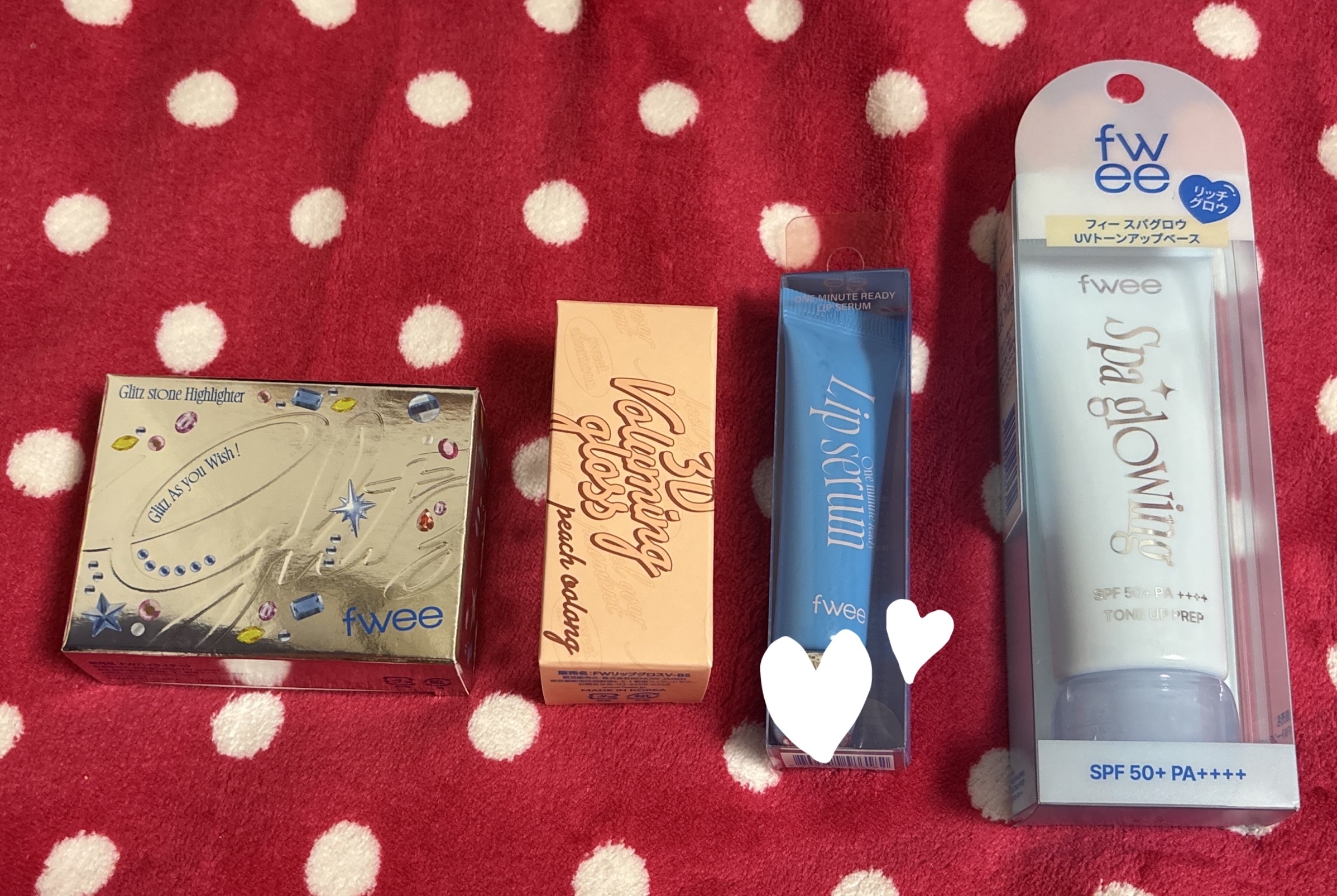 フィー 3Dボリューミンググロス/fwee/リップグロスを使ったクチコミ（2枚目）