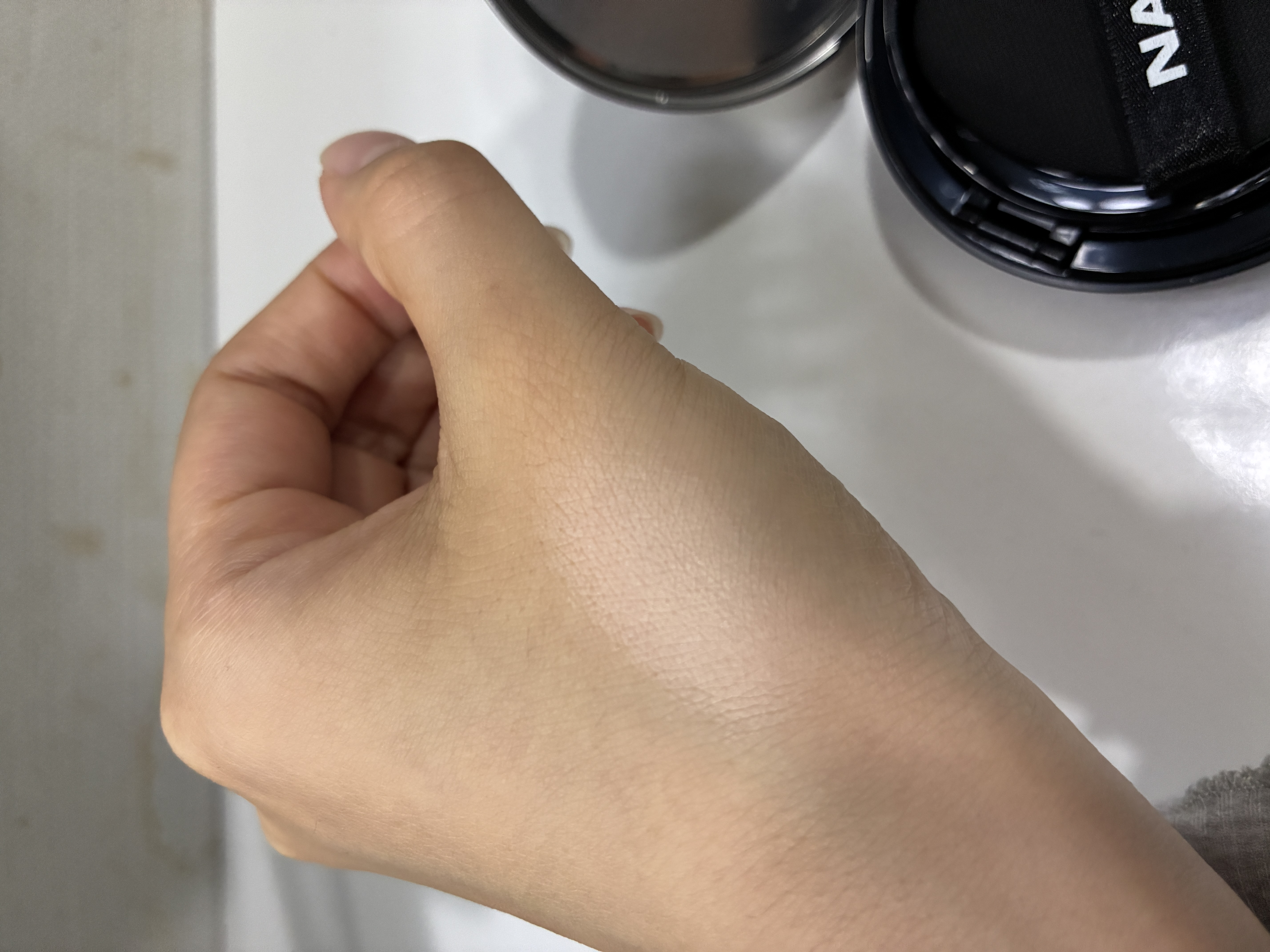 ネーミング ゼログラビティ カバーフィットクッション/NAMING./クッションファンデーションを使ったクチコミ（3枚目）