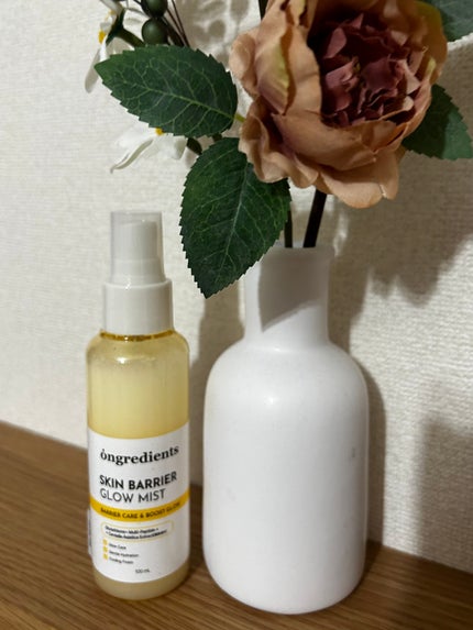 オングリディエンツ スキンバリアグローミスト/Ongredients/ミスト状化粧水を使ったクチコミ(1枚目)