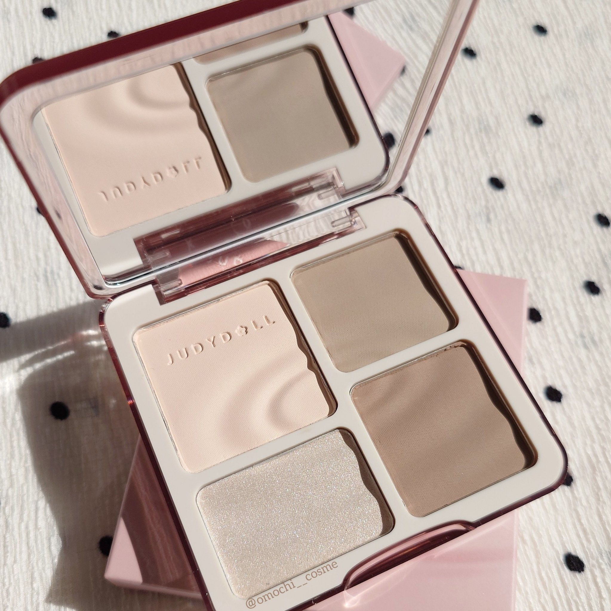 JUDYDOLL メリハリマスターパレット/JUDYDOLL/パウダーハイライトを使ったクチコミ（3枚目）