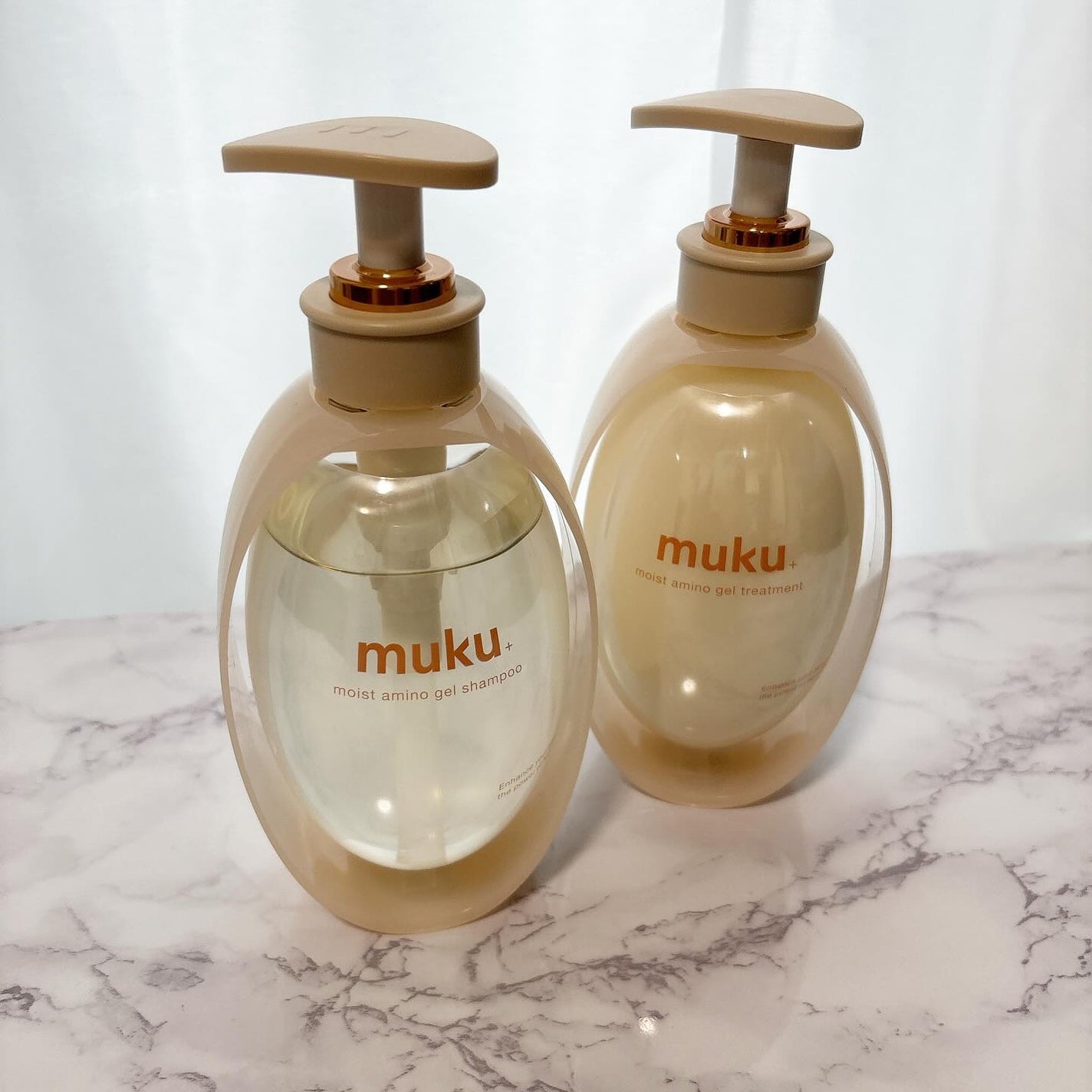 ムク+ モイスト アミノジェル シャンプー/ヘアトリートメント/muku+/市販シャンプーを使ったクチコミ(1枚目)