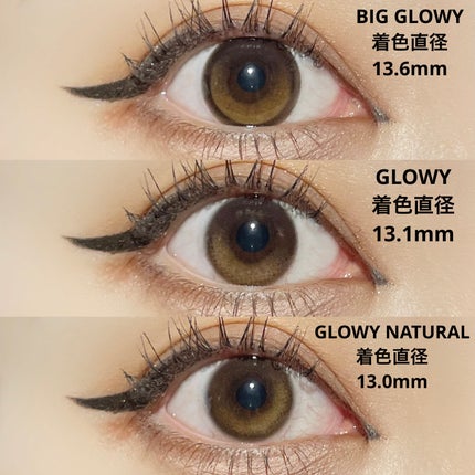 Glowy 1day/OLENS/ワンデー(1DAY)カラコンを使ったクチコミ(2枚目)