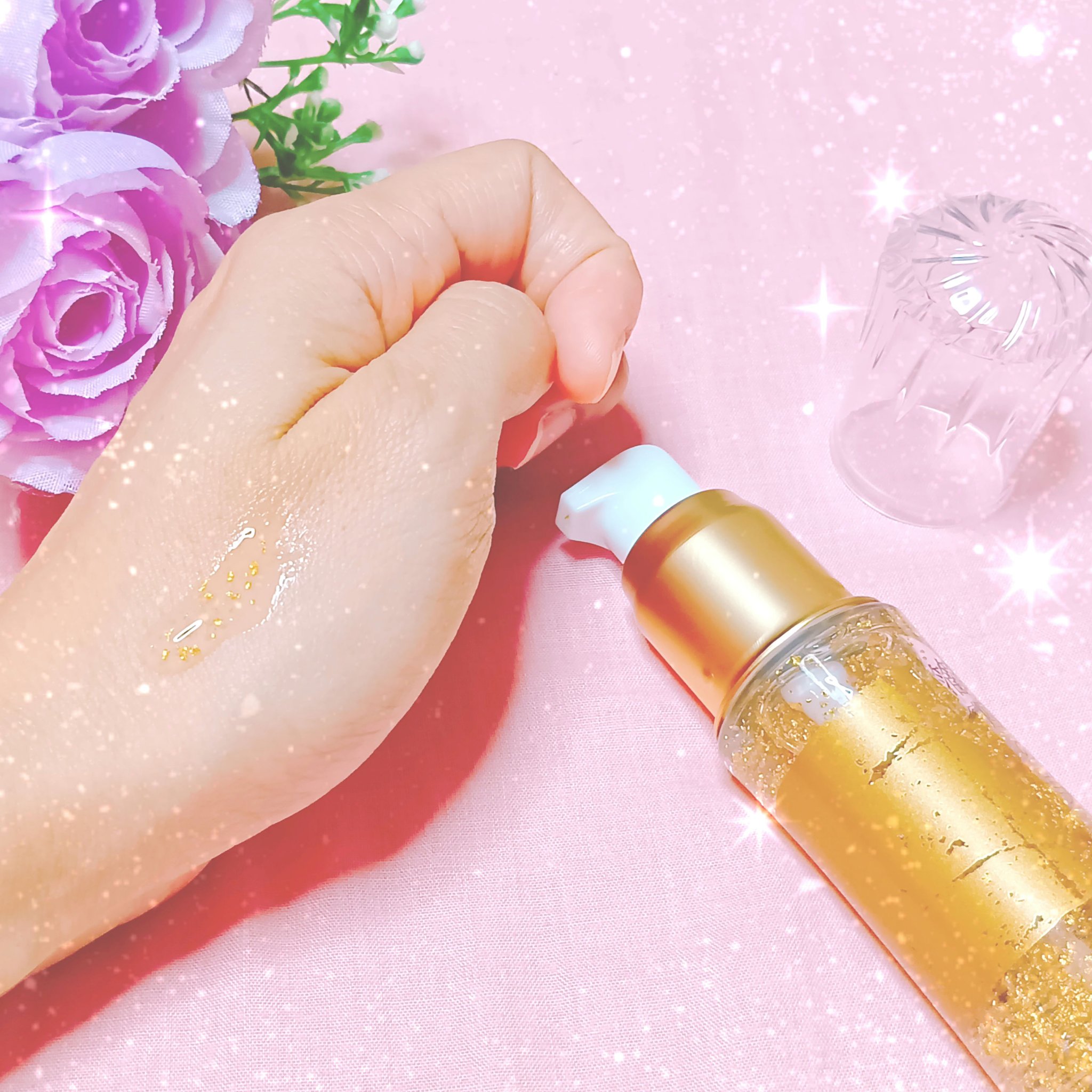  箔座の美 エッセンス /Touch of GOLD/美容液を使ったクチコミ（3枚目）