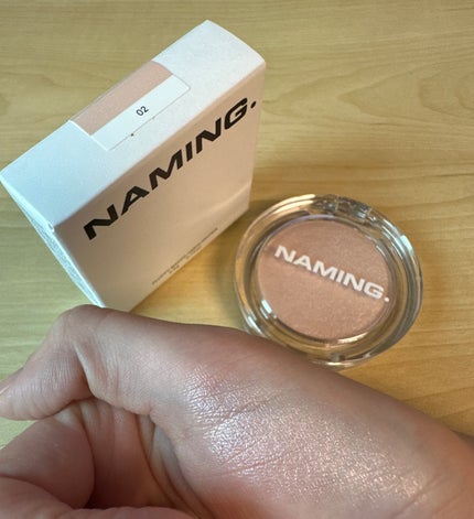 ネーミング フラッフィーベイクド ハイライター #02/NAMING./パウダーハイライトの画像
