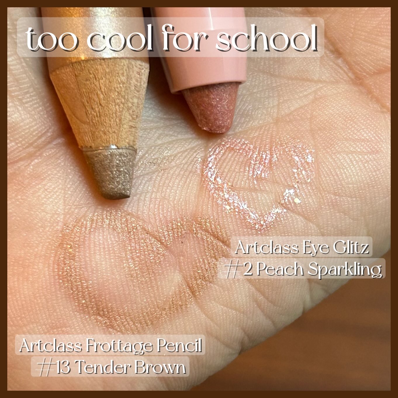 アートクラス アイグリッツ/too cool for school/スティックアイシャドウを使ったクチコミ（2枚目）