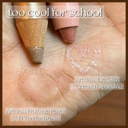 アートクラス フロッタージュペンシル/too cool for school/スティックアイシャドウを使ったクチコミ(2枚目)