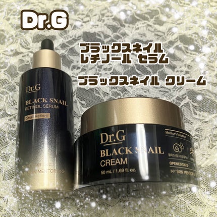 ブラックスネイル クリーム/Dr.G/フェイスクリームを使ったクチコミ(1枚目)