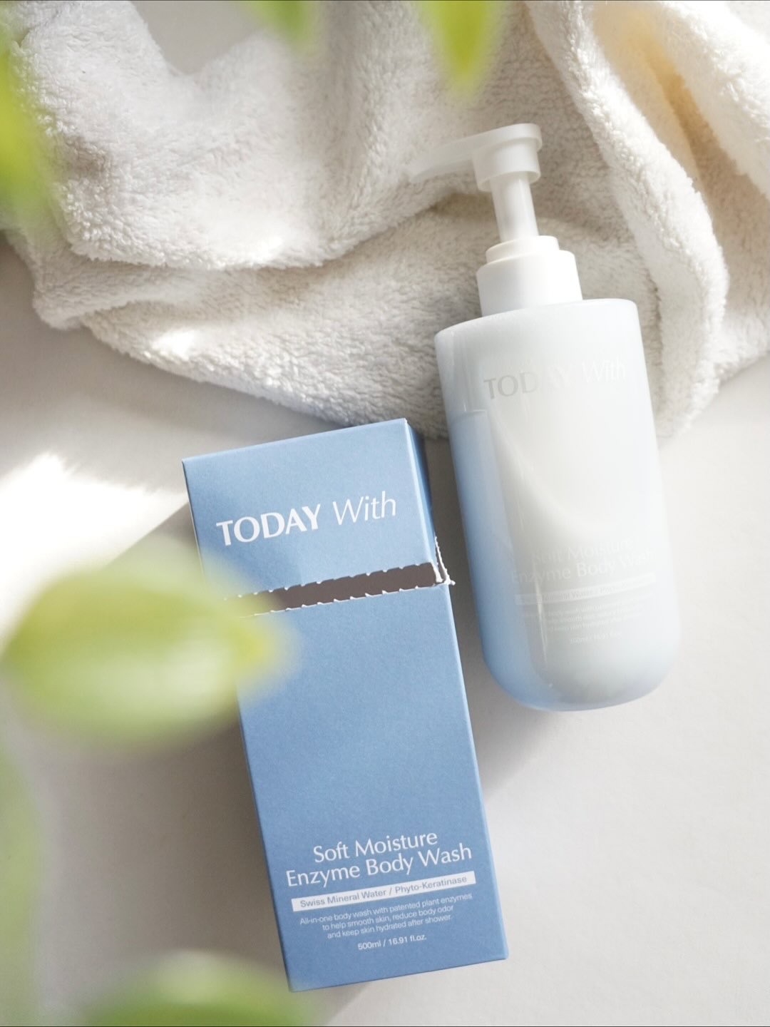 ソフトモイスチャー酵素ボディウォッシュ/TODAY With/ボディソープを使ったクチコミ（1枚目）