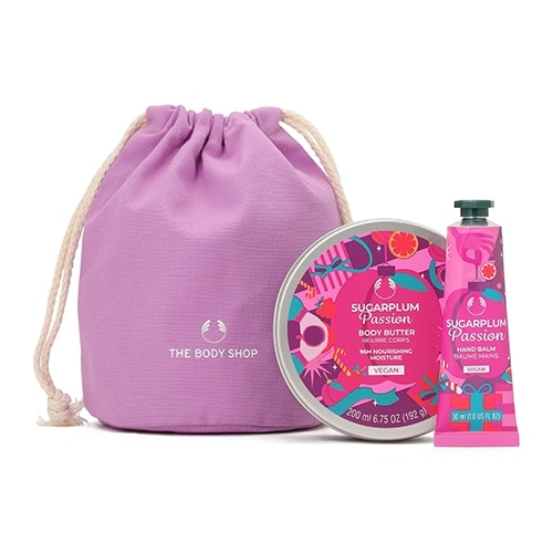 シュガープラムパッション ボディケアポーチ  / THE BODY SHOP