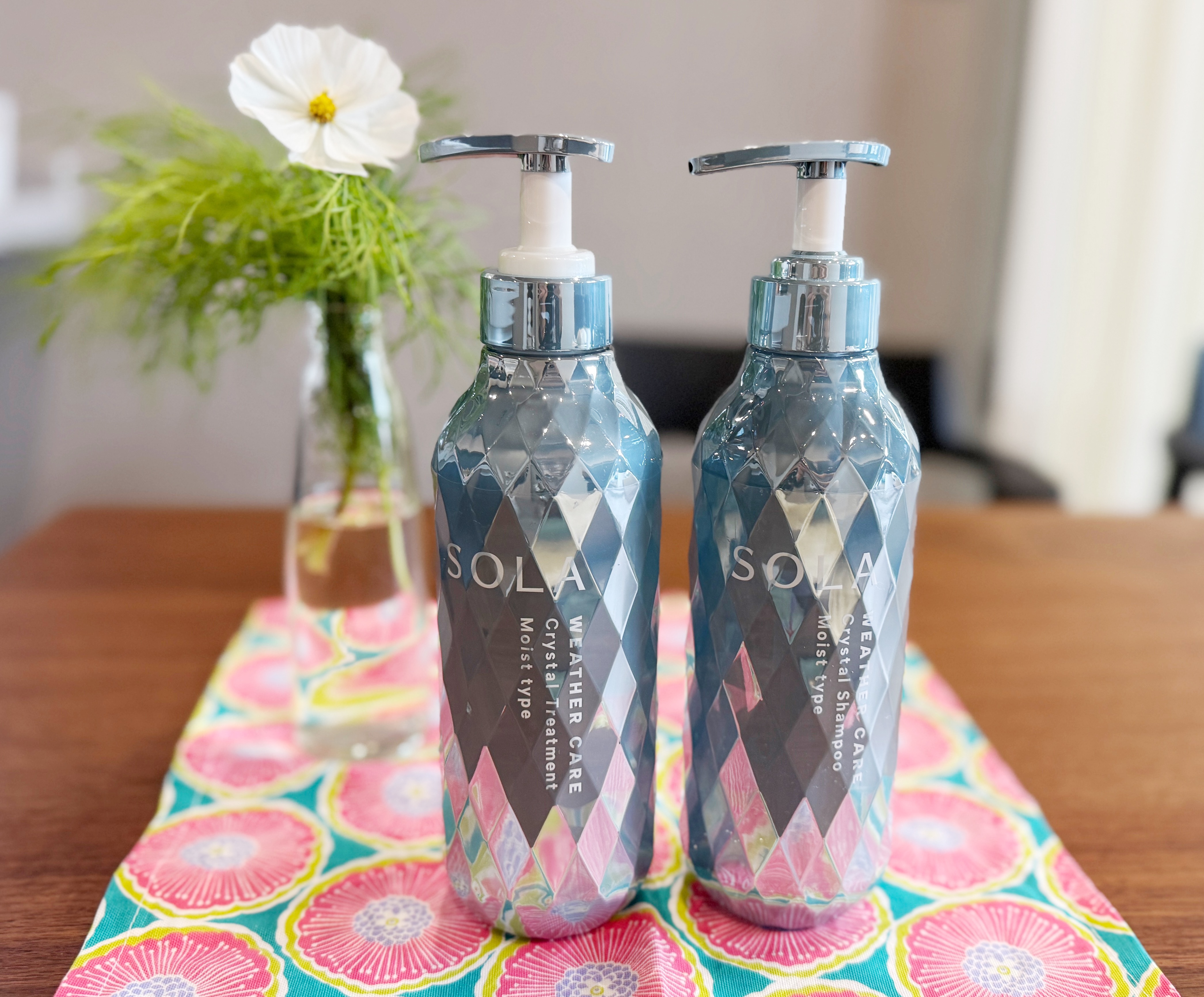 ソラ ウェザーケア クリスタル シャンプー/ヘアトリートメント モイストタイプ/SOLA WEATHER CARE/市販シャンプーを使ったクチコミ（1枚目）