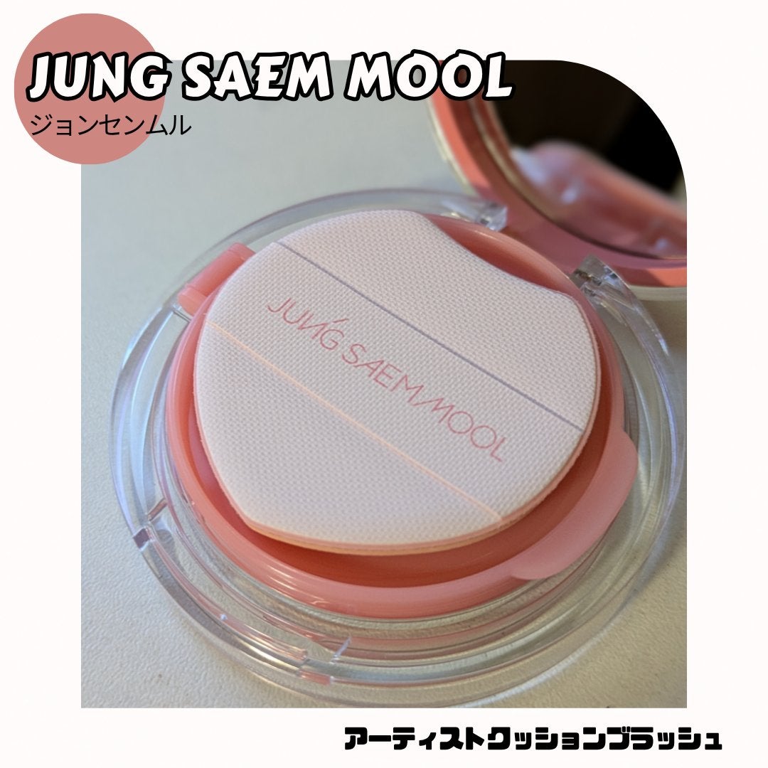 アーティストクッションブラッシュ/JUNG SAEM MOOL/リキッドチークを使ったクチコミ(3枚目)