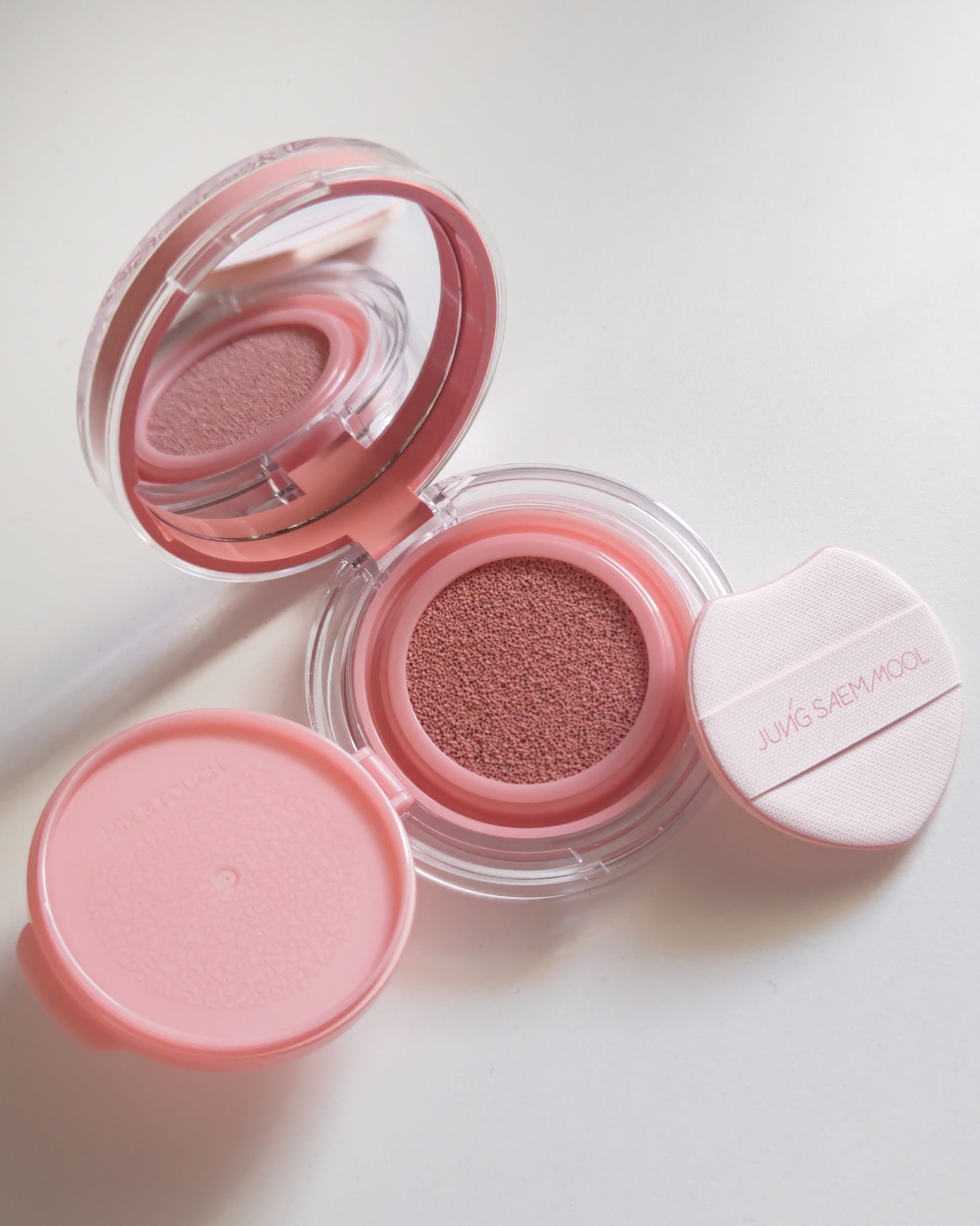 アーティストクッションブラッシュ/JUNG SAEM MOOL/リキッドチークを使ったクチコミ（3枚目）