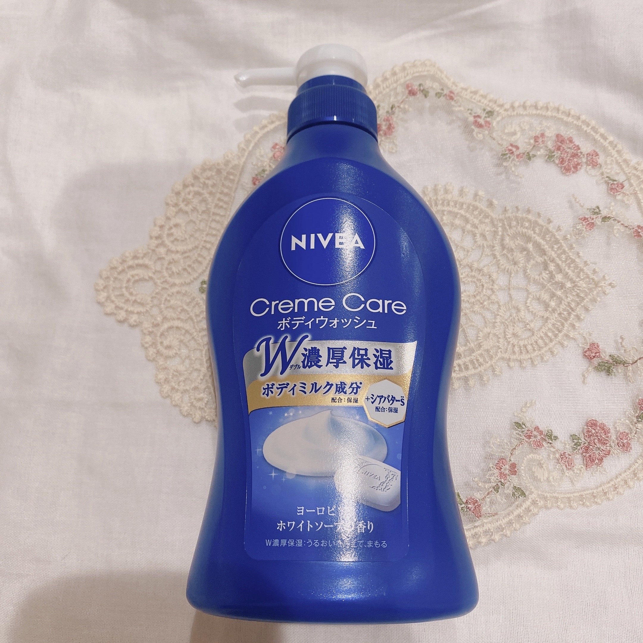 ニベア クリームケア ボディウォッシュ ヨーロピアンホワイトソープの香り 本体 480ml/ニベア/ボディソープを使ったクチコミ（1枚目）