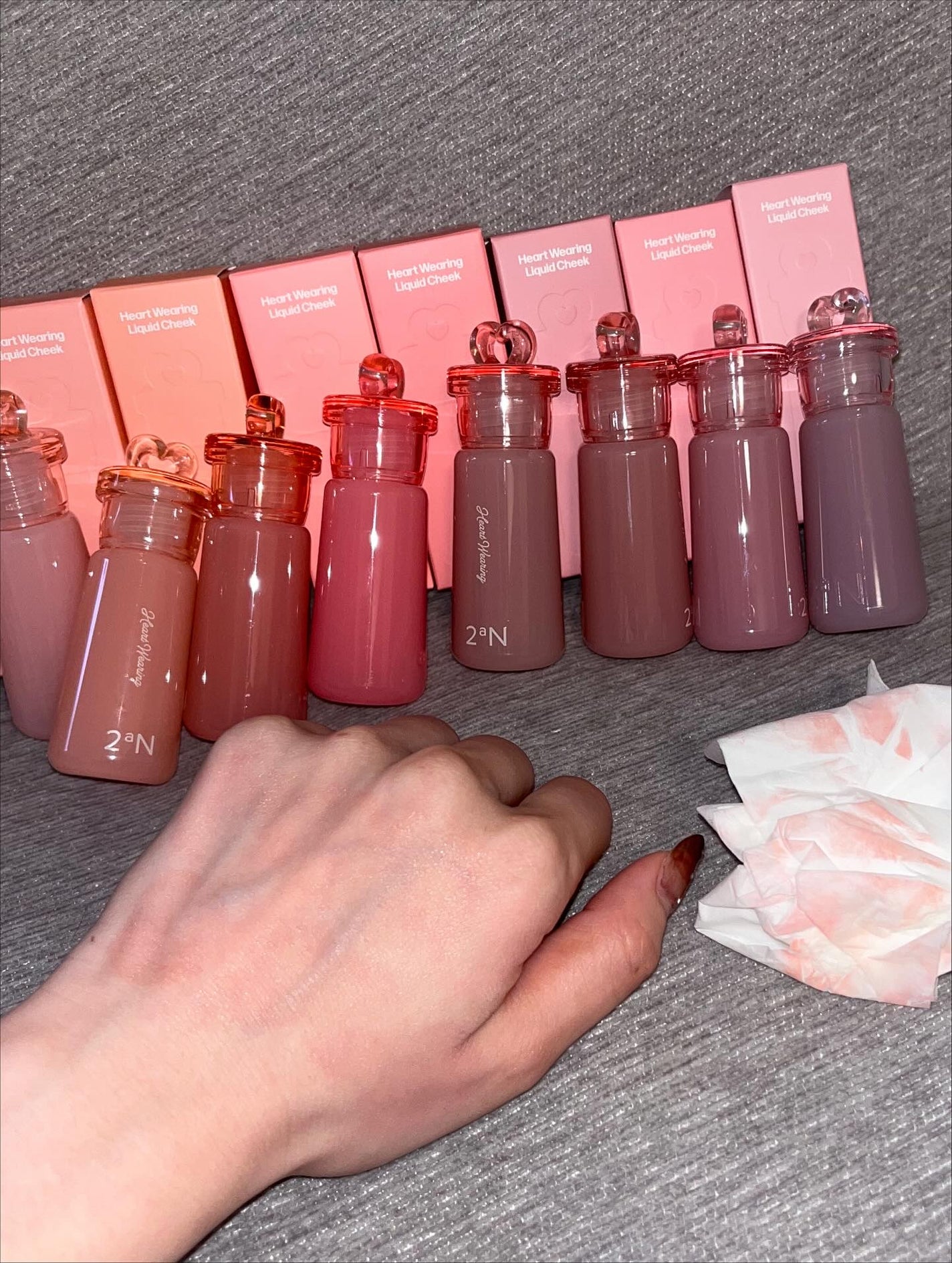 スワン✧*。 on LIPS 「2aN肌に溶け込むじゅわっと血色感が人気のハートウェアリングリ..」(4枚目)