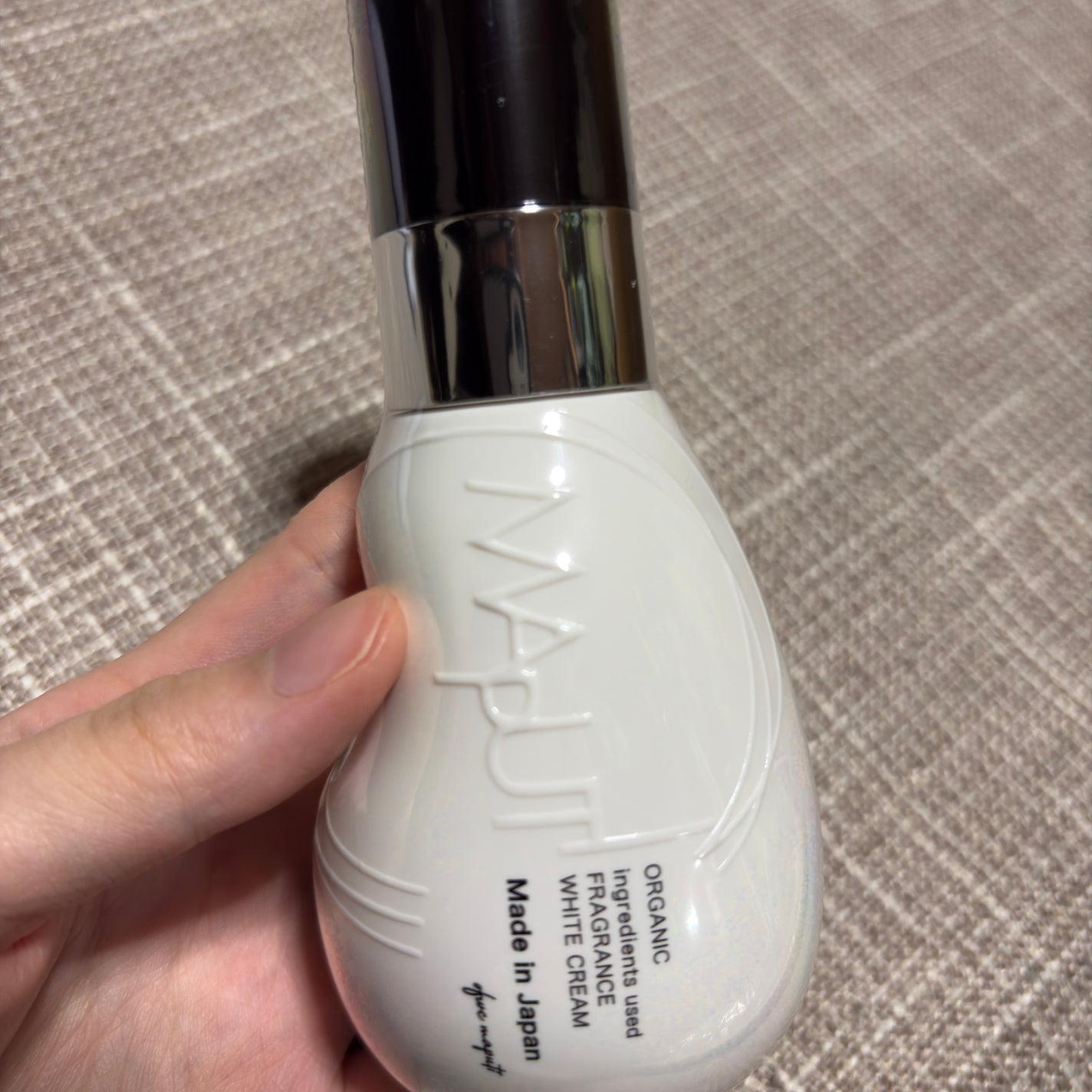 オーガニックフレグランスホワイトクリーム/MAPUTI/デリケートゾーンケアを使ったクチコミ(1枚目)