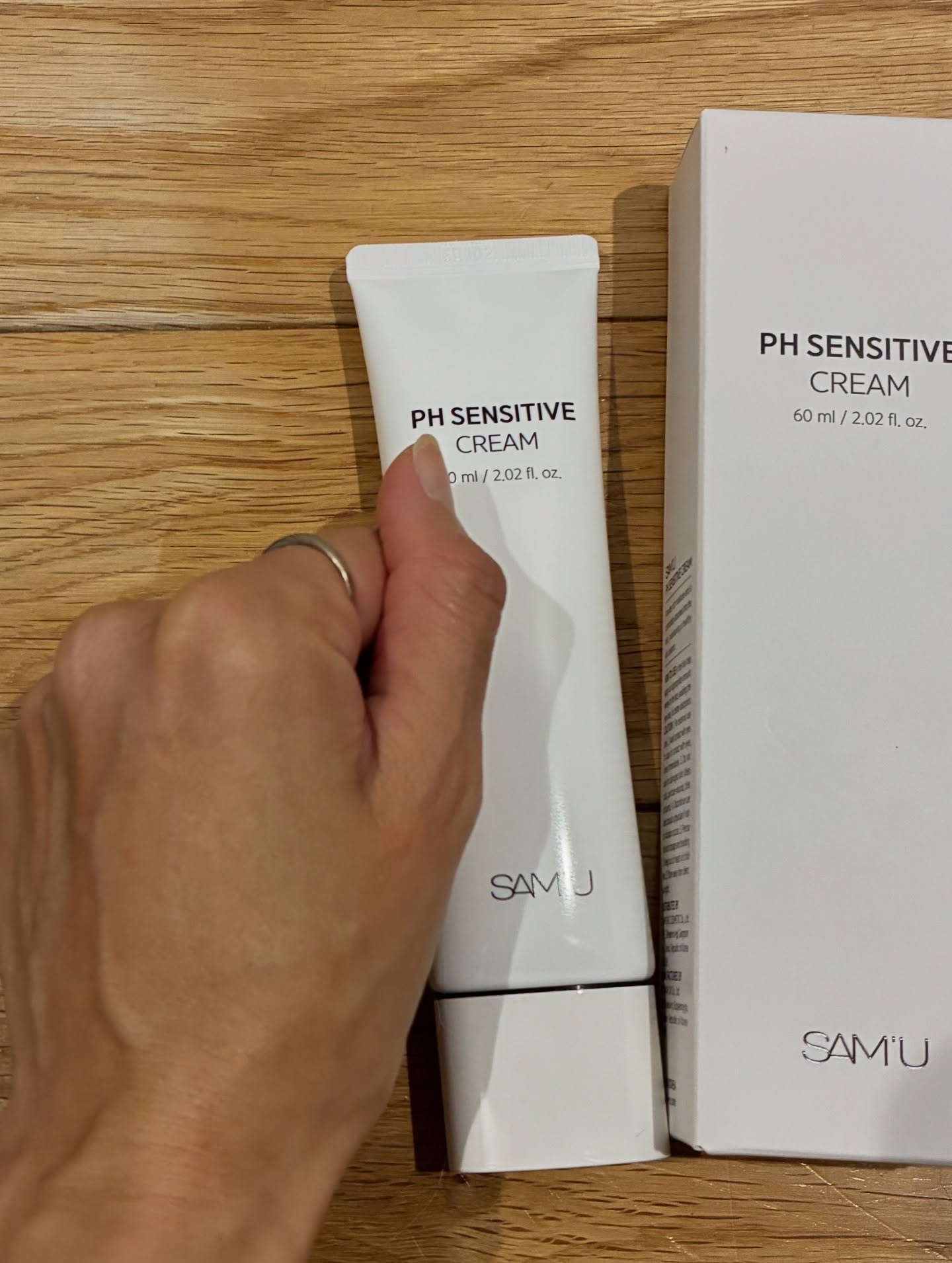 サミュ PHセンシティブクリーム/SAM'U/フェイスクリームを使ったクチコミ（3枚目）