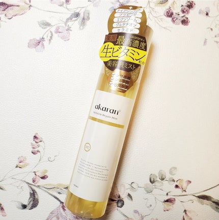 リンクルリペアミスト/akaran+/ミスト状化粧水を使ったクチコミ(4枚目)