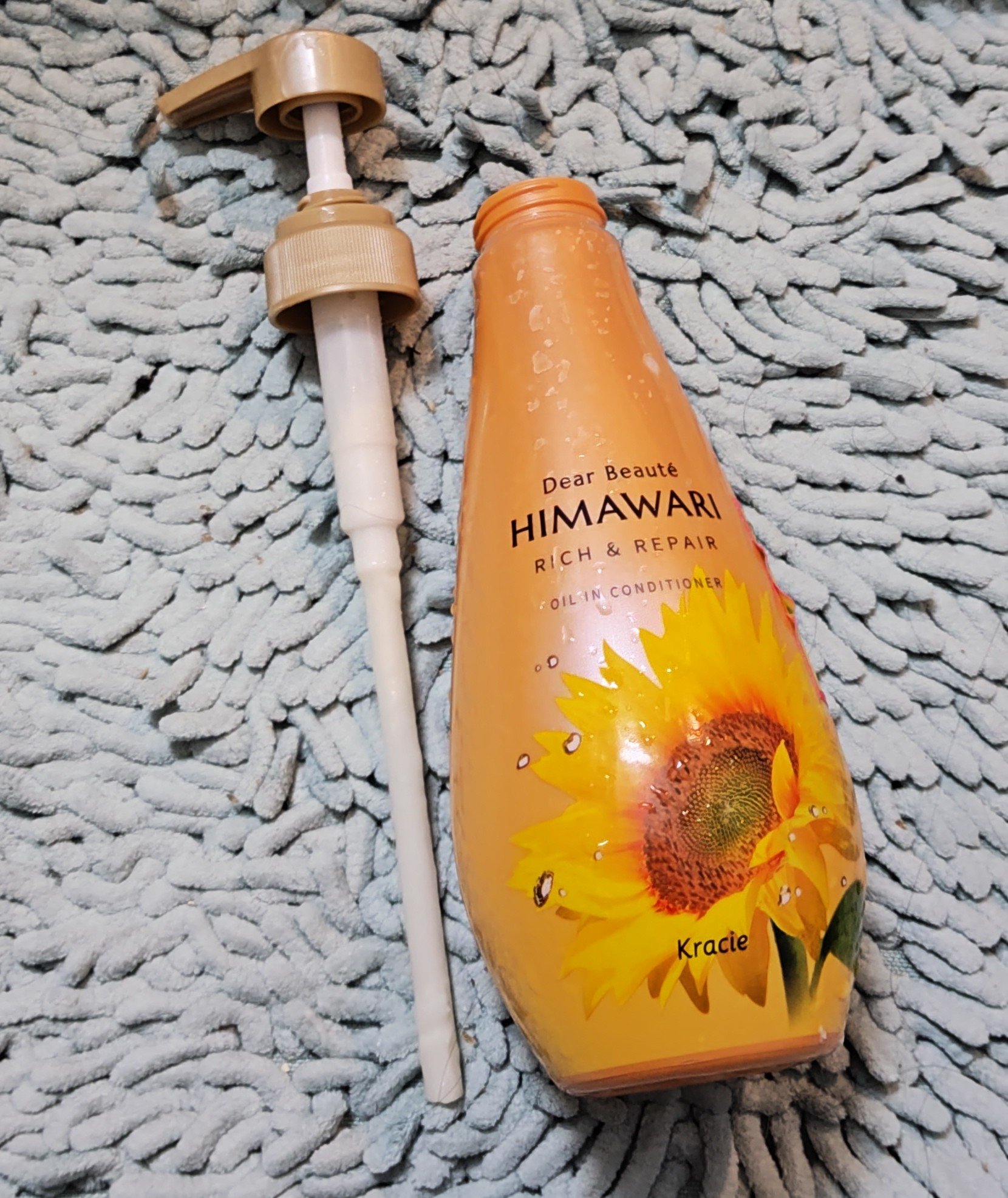 オイルインシャンプー／オイルインコンディショナー（リッチ＆リペア） コンディショナー本体 500g/ディアボーテ/市販シャンプーを使ったクチコミ（1枚目）