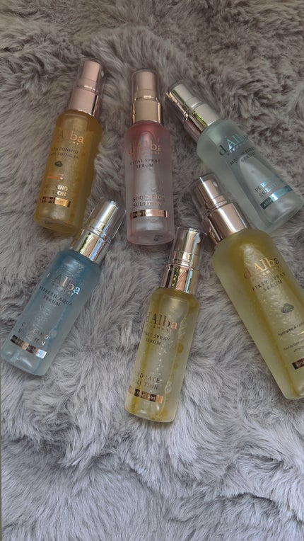 ダルバ ホワイトトリュフファーストスプレーセラム/ダルバ/ミスト状化粧水を使ったクチコミ(4枚目)