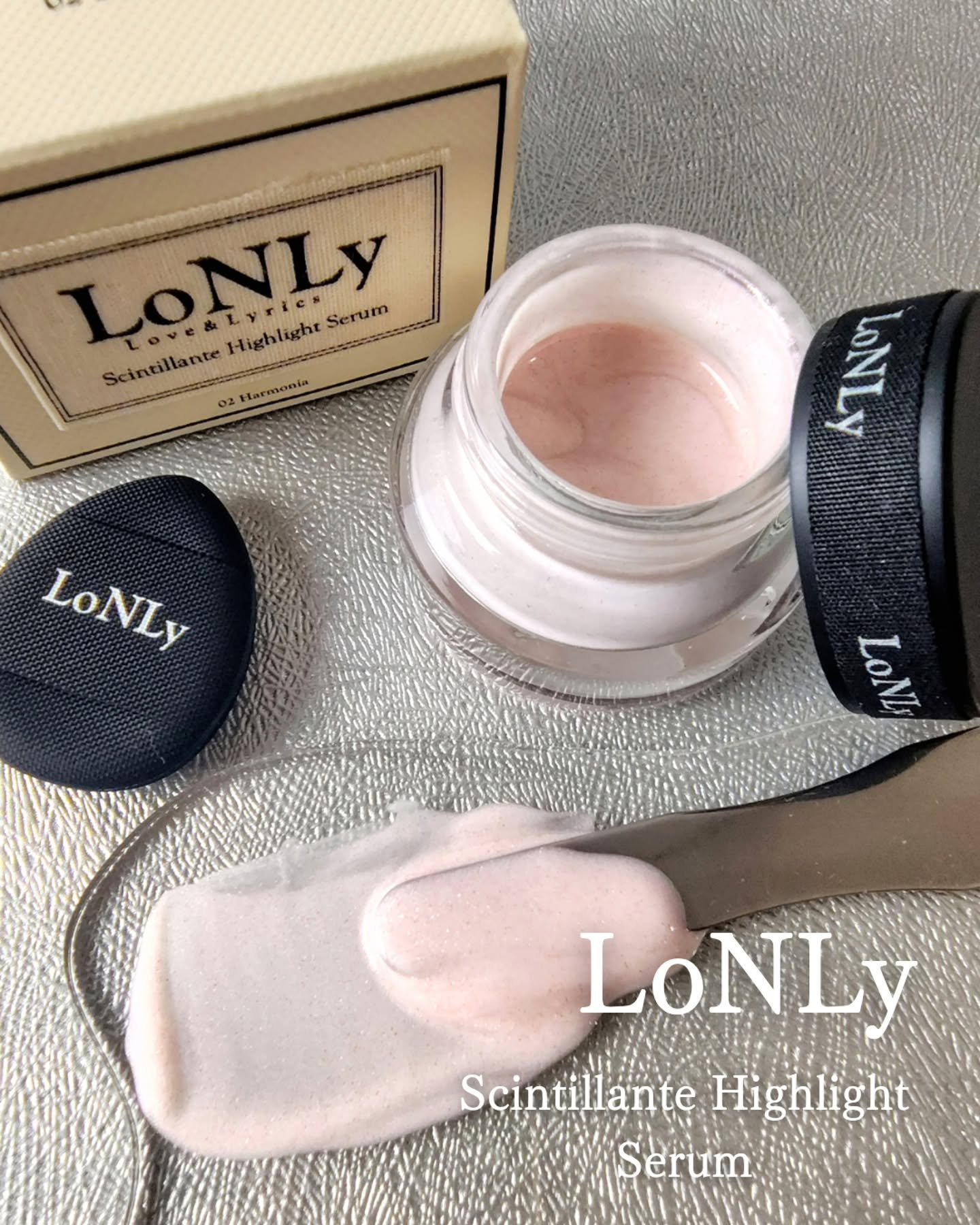 LoNLy  シンティランテハイライトセラム  HS02 (ハルモニア)Harmonia/LoNLy /リキッドハイライトを使ったクチコミ（1枚目）