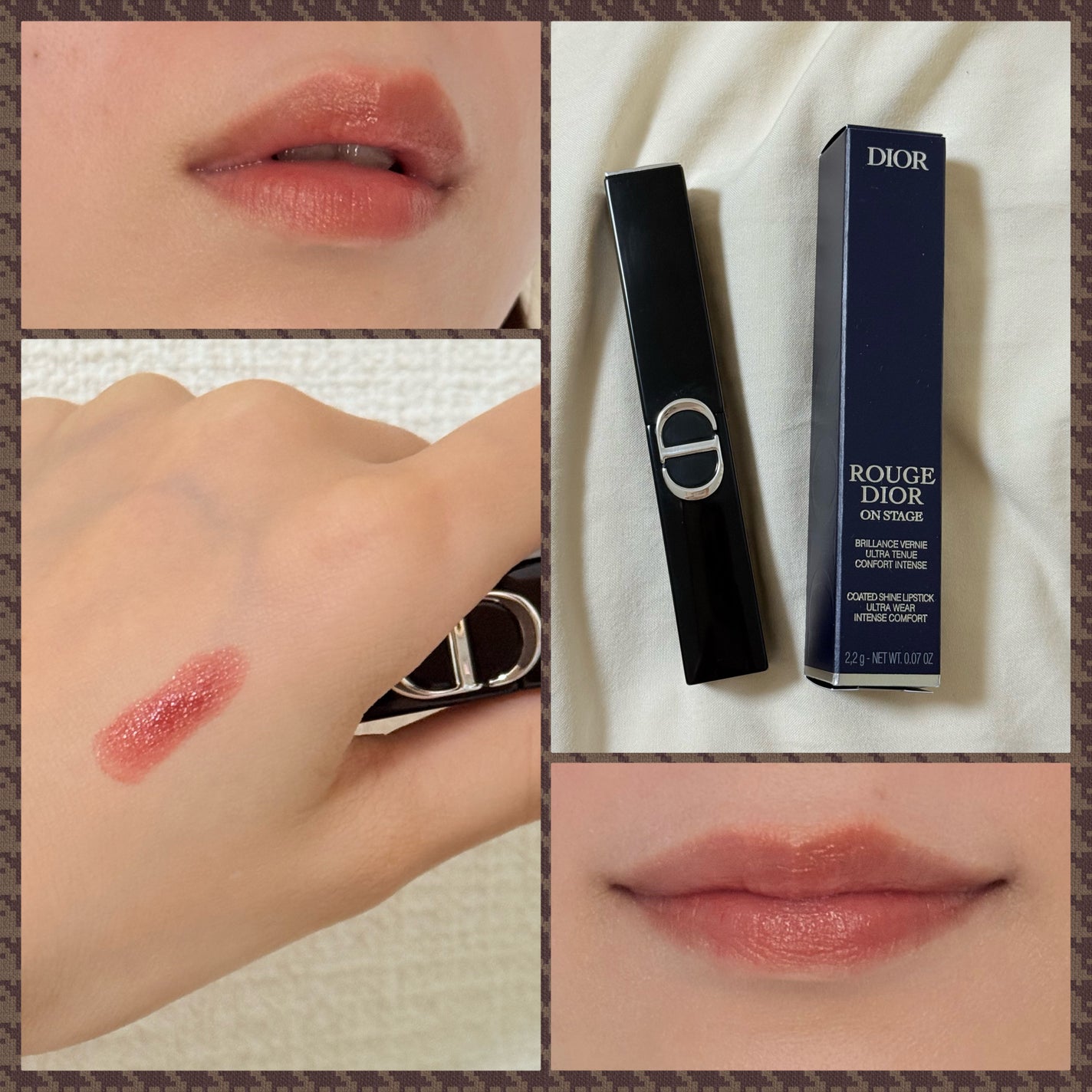 ルージュ ディオール オン ステージ/Dior/口紅・グロス・リップライナー・リップケアを使ったクチコミ(2枚目)