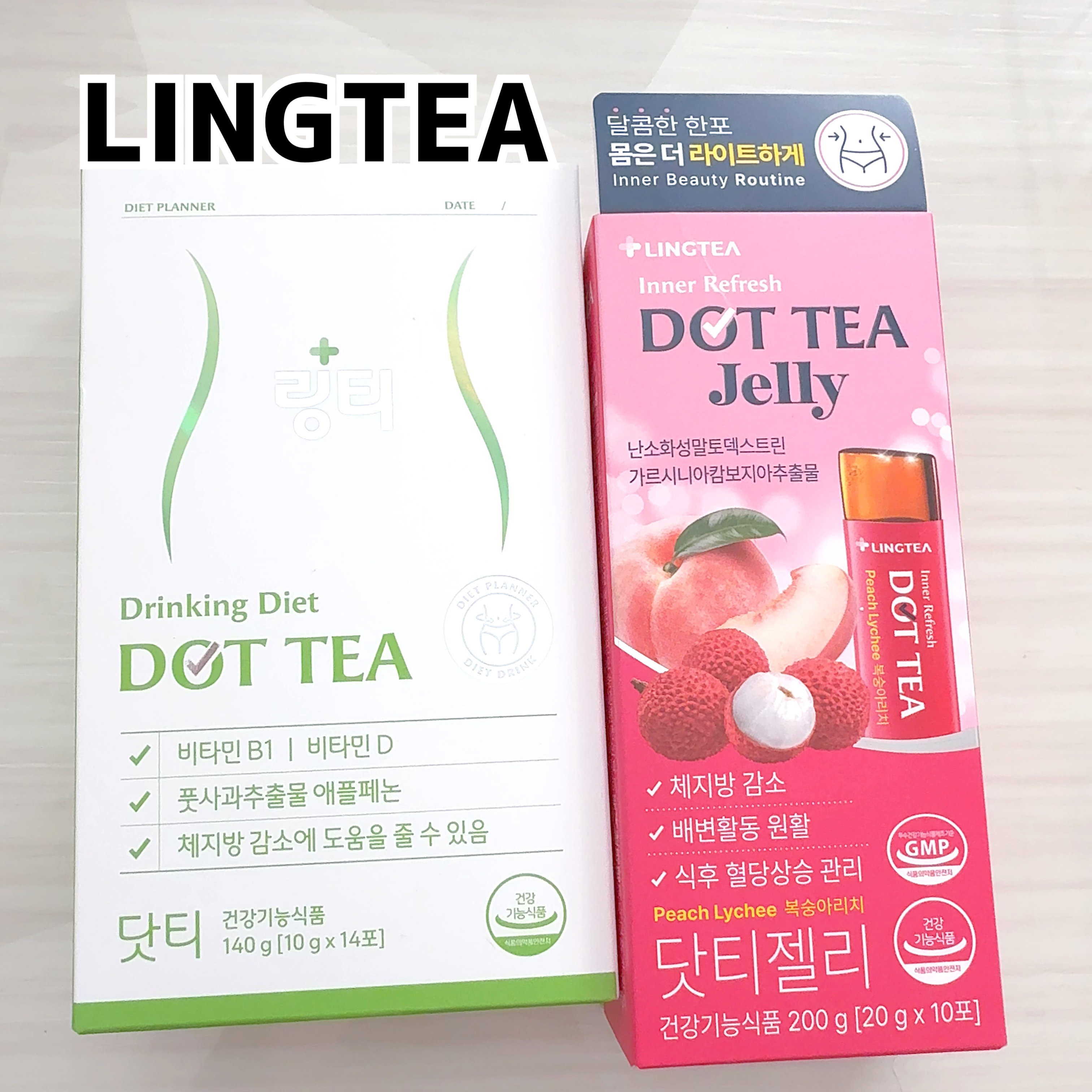 LINGTEA DOT TEA/LINGTEA/美容ドリンクを使ったクチコミ（1枚目）