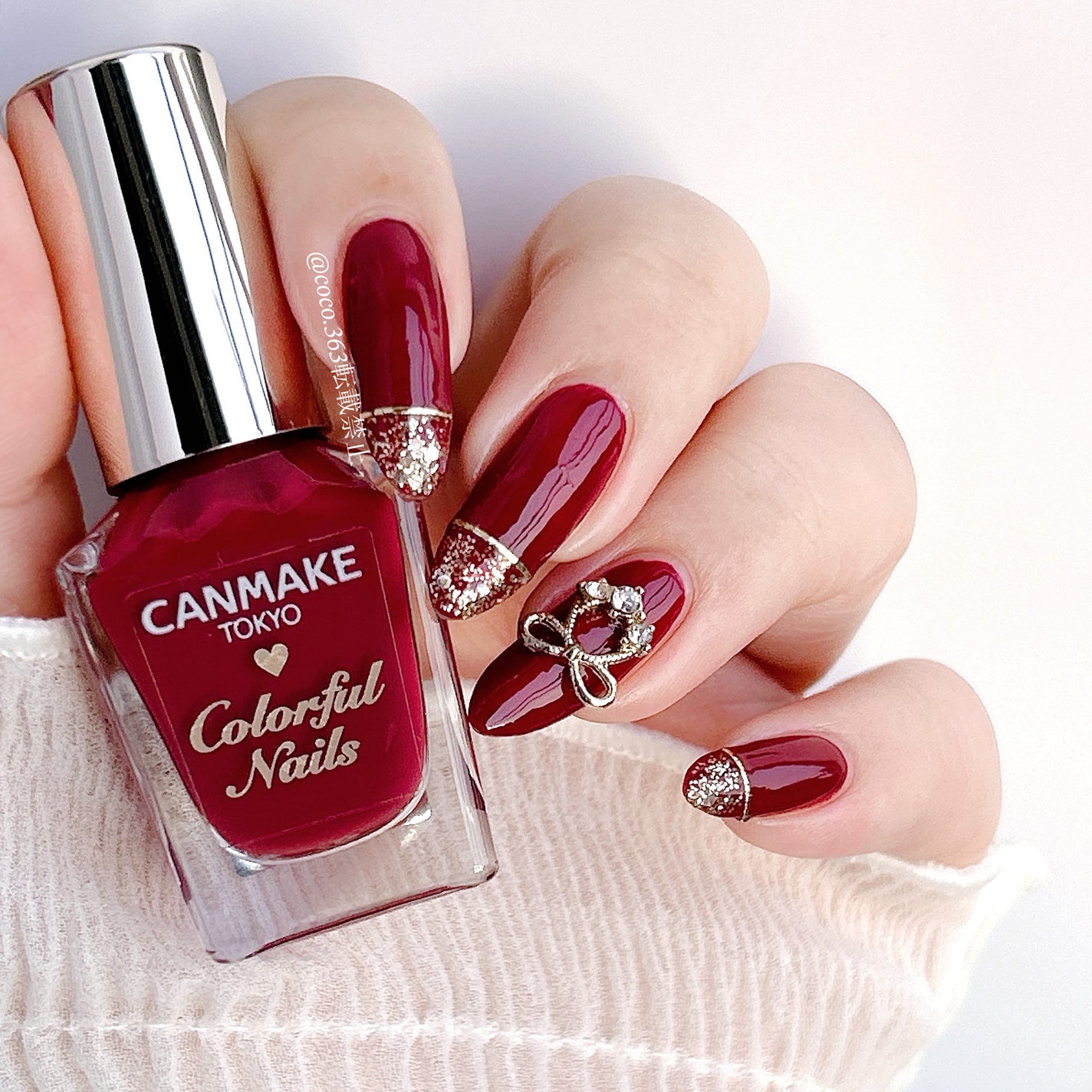 カラフルネイルズ/キャンメイク/マニキュアを使ったクチコミ(3枚目)