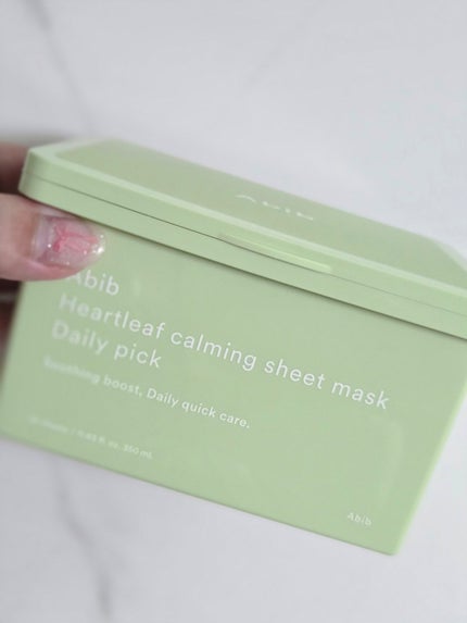 ドクダミシートマスクデイリーピック/Abib /シートマスク・パックを使ったクチコミ(1枚目)