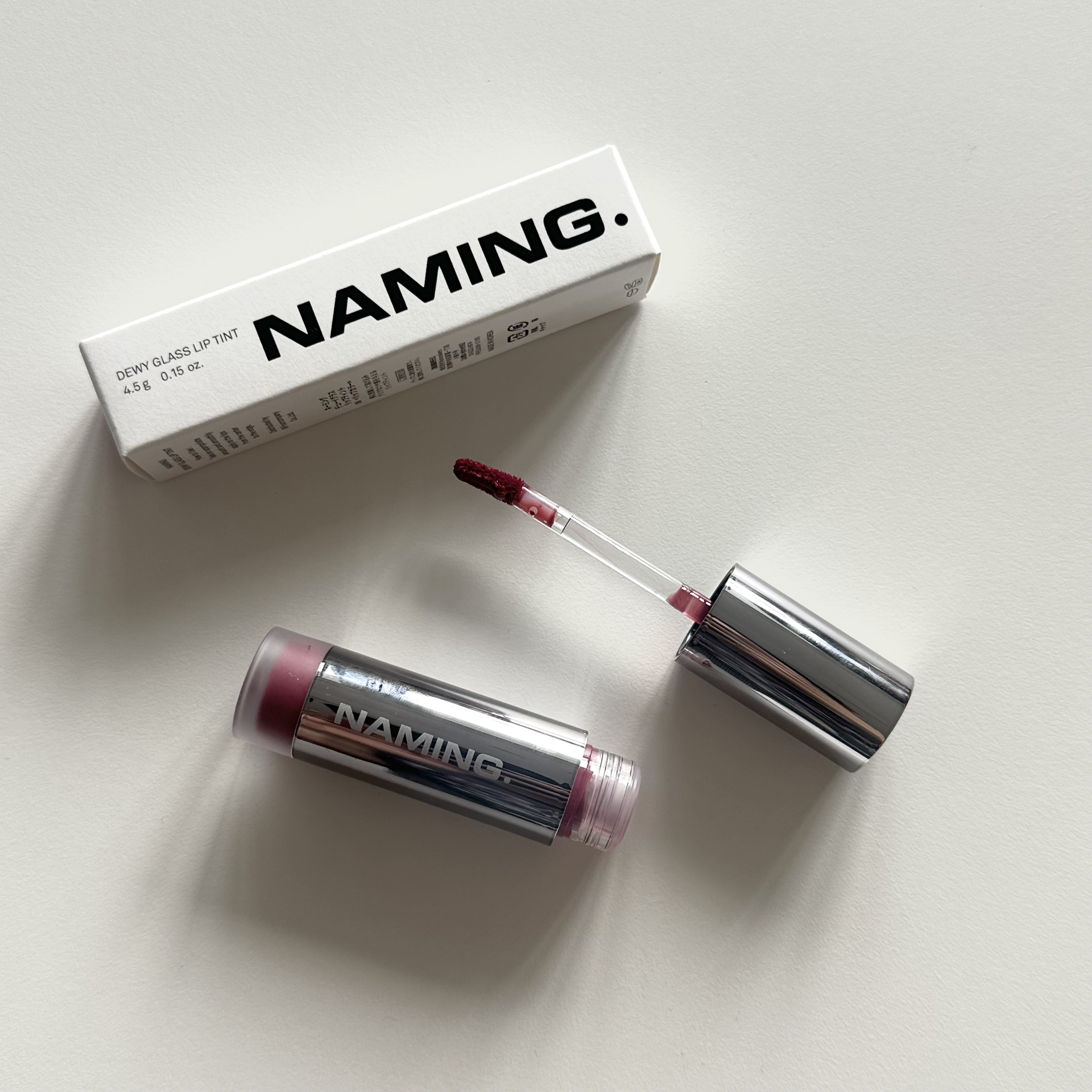 ネーミング デューイグラス リップティント 05（日本限定色）/NAMING./リップティントを使ったクチコミ（2枚目）