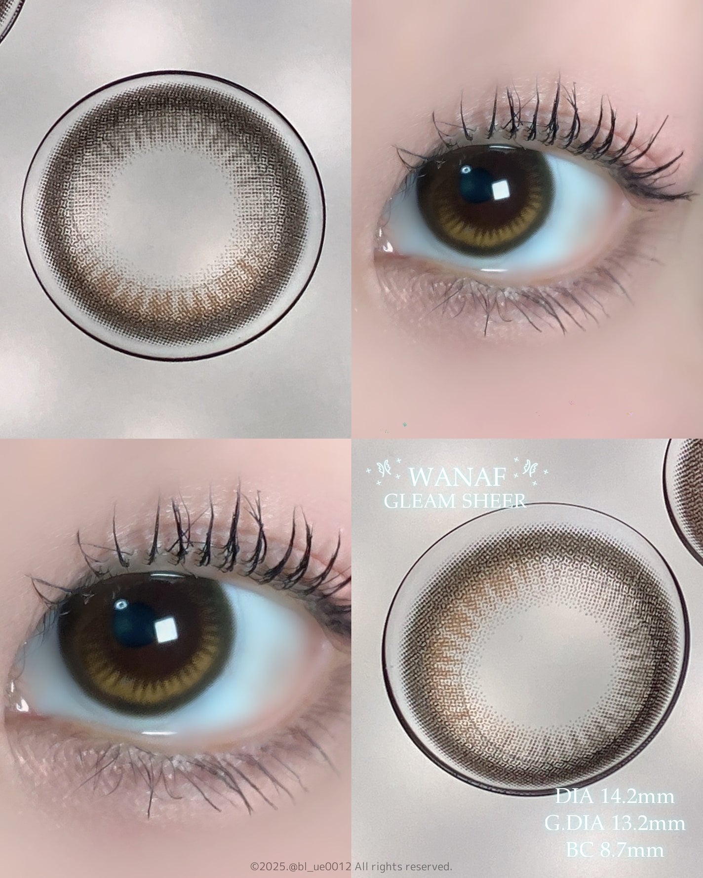 WANAF 1day/WANAF/ワンデー(1DAY)カラコンを使ったクチコミ(2枚目)