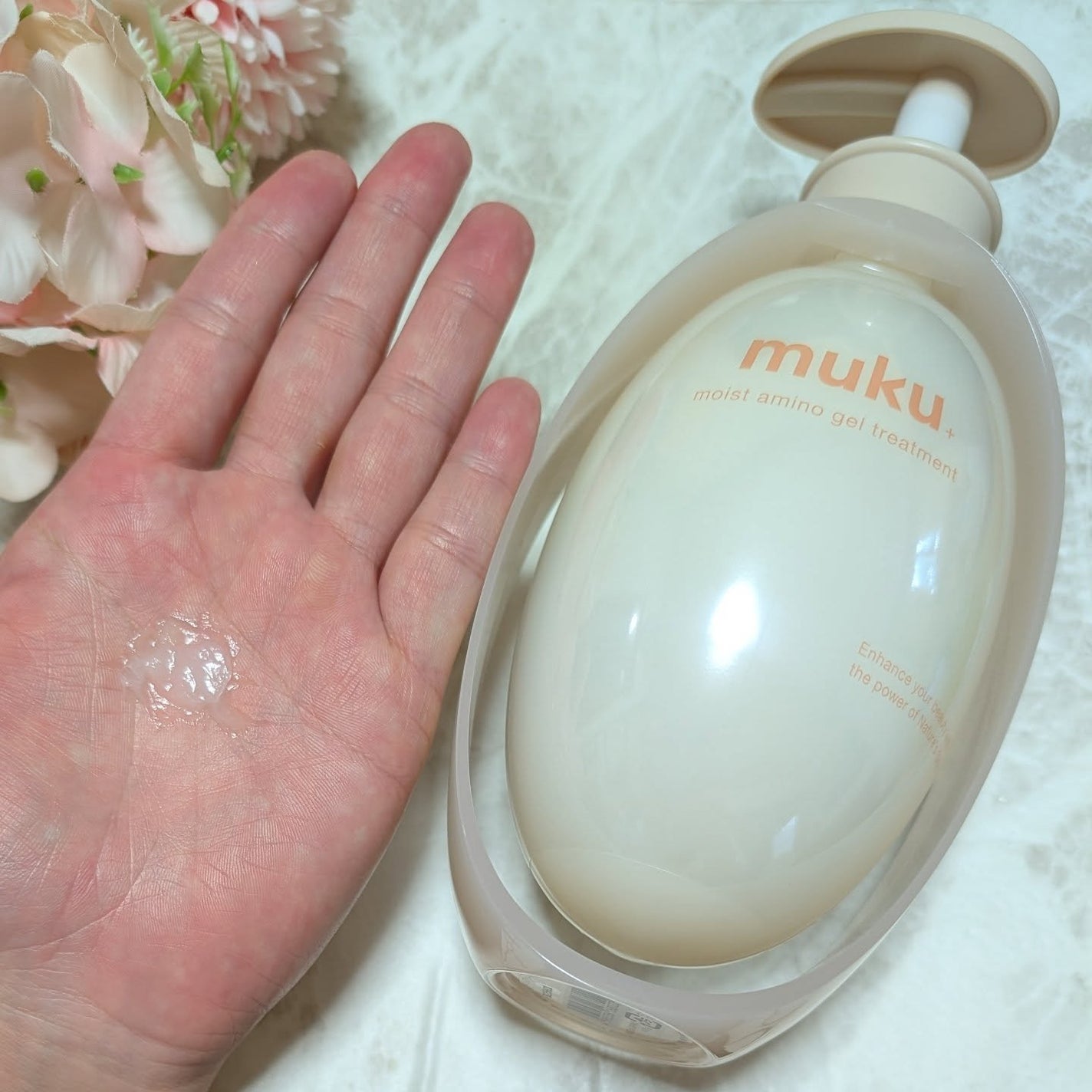 ムク+ モイスト アミノジェル シャンプー/ヘアトリートメント/muku+/市販シャンプーを使ったクチコミ(5枚目)