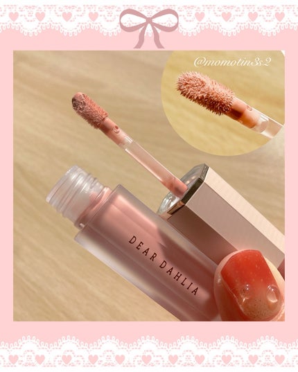 ペタルドロップリキッドブラッシャー/DEAR DAHLIA/リキッドチークを使ったクチコミ(2枚目)