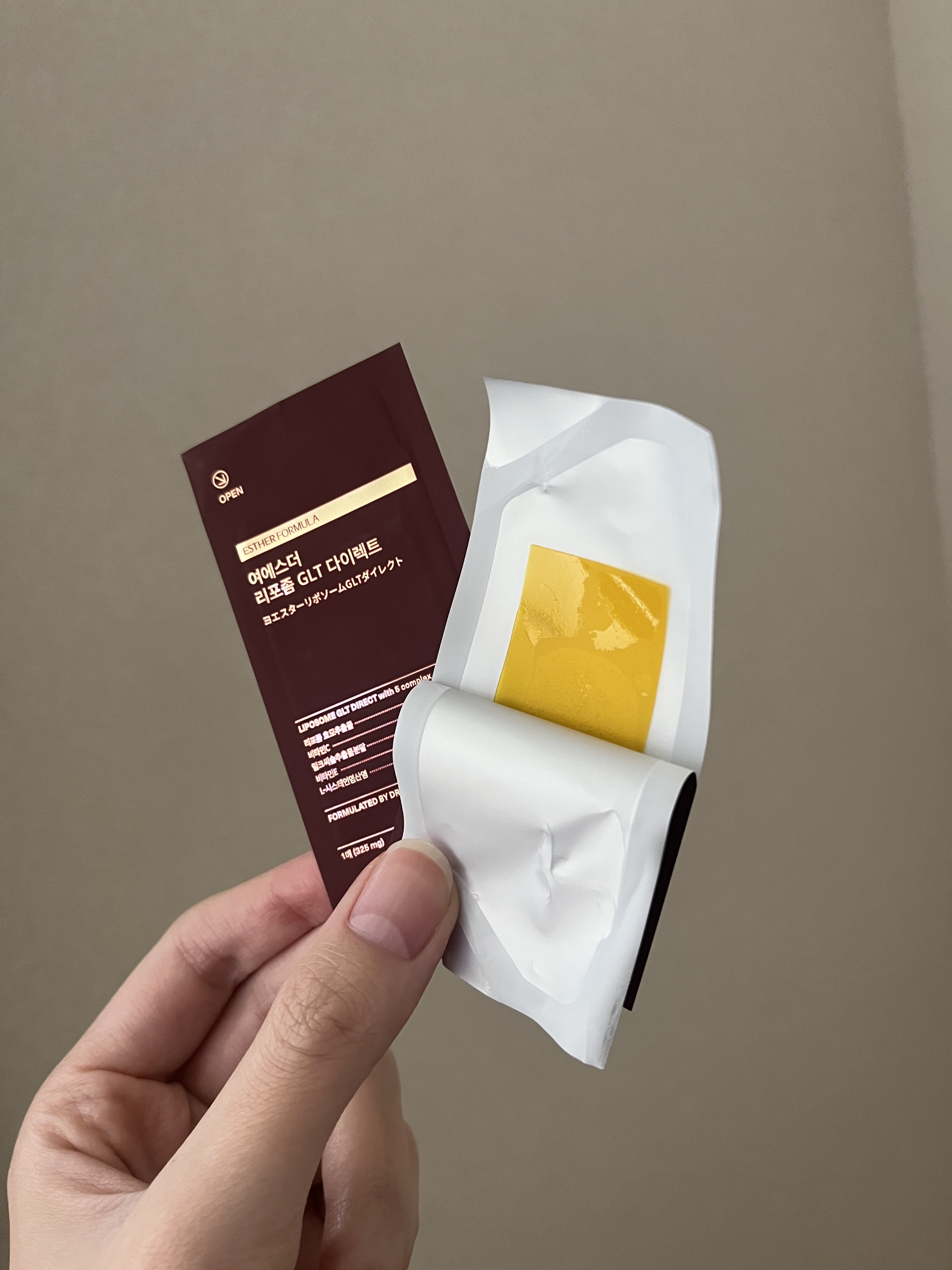 ヨエスターGLTダイレクトウルトラX/ESTHER FORMULA/美容サプリメントを使ったクチコミ（3枚目）