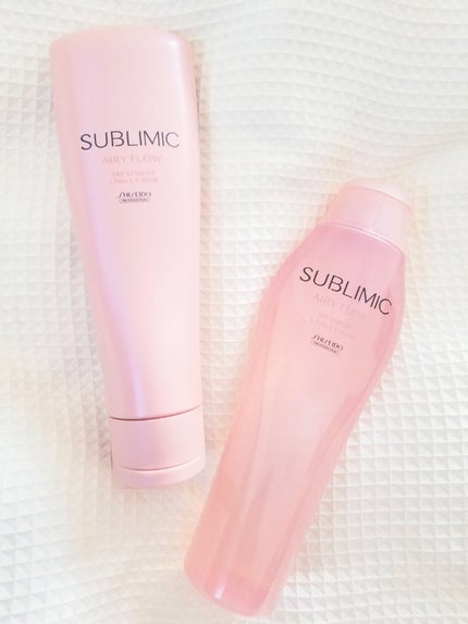 エアリーフロー シャンプー/トリートメント/サブリミック/サロンシャンプーを使ったクチコミ(1枚目)