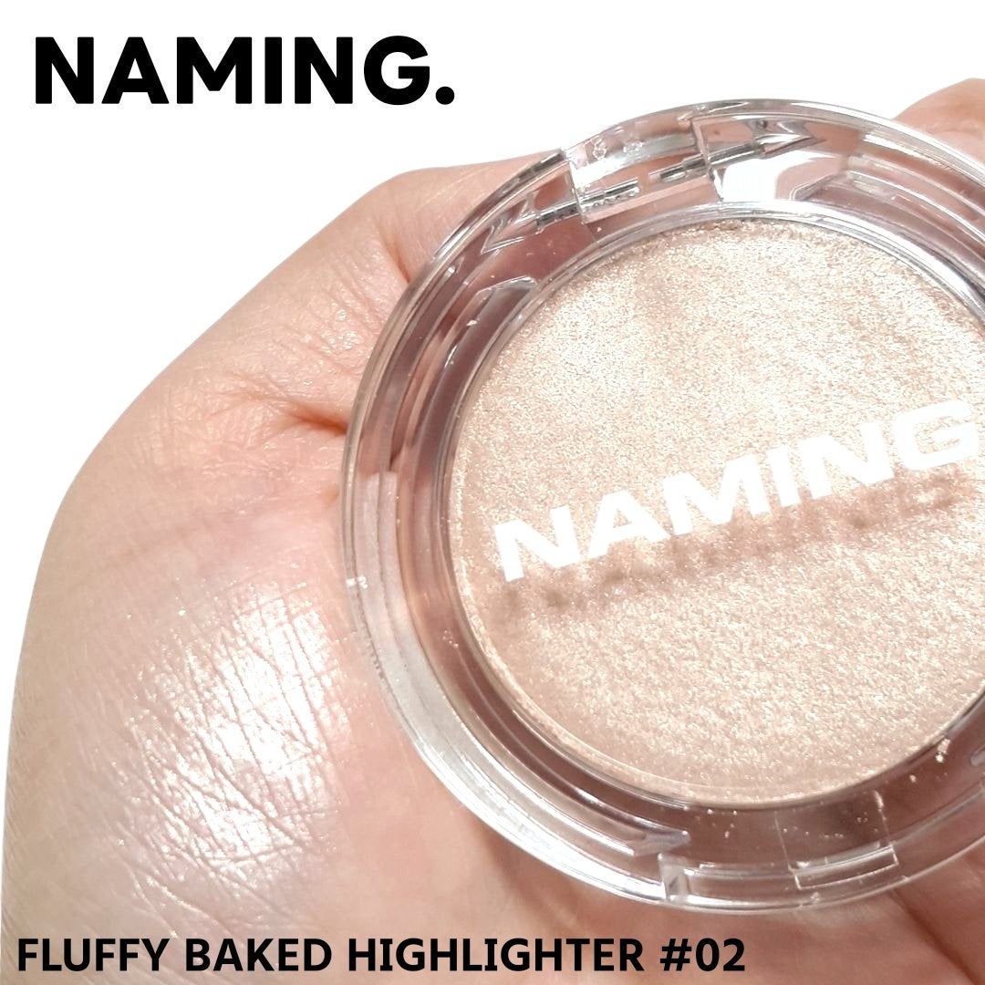 ネーミング フラッフィーベイクド ハイライター/NAMING./パウダーハイライトを使ったクチコミ(4枚目)
