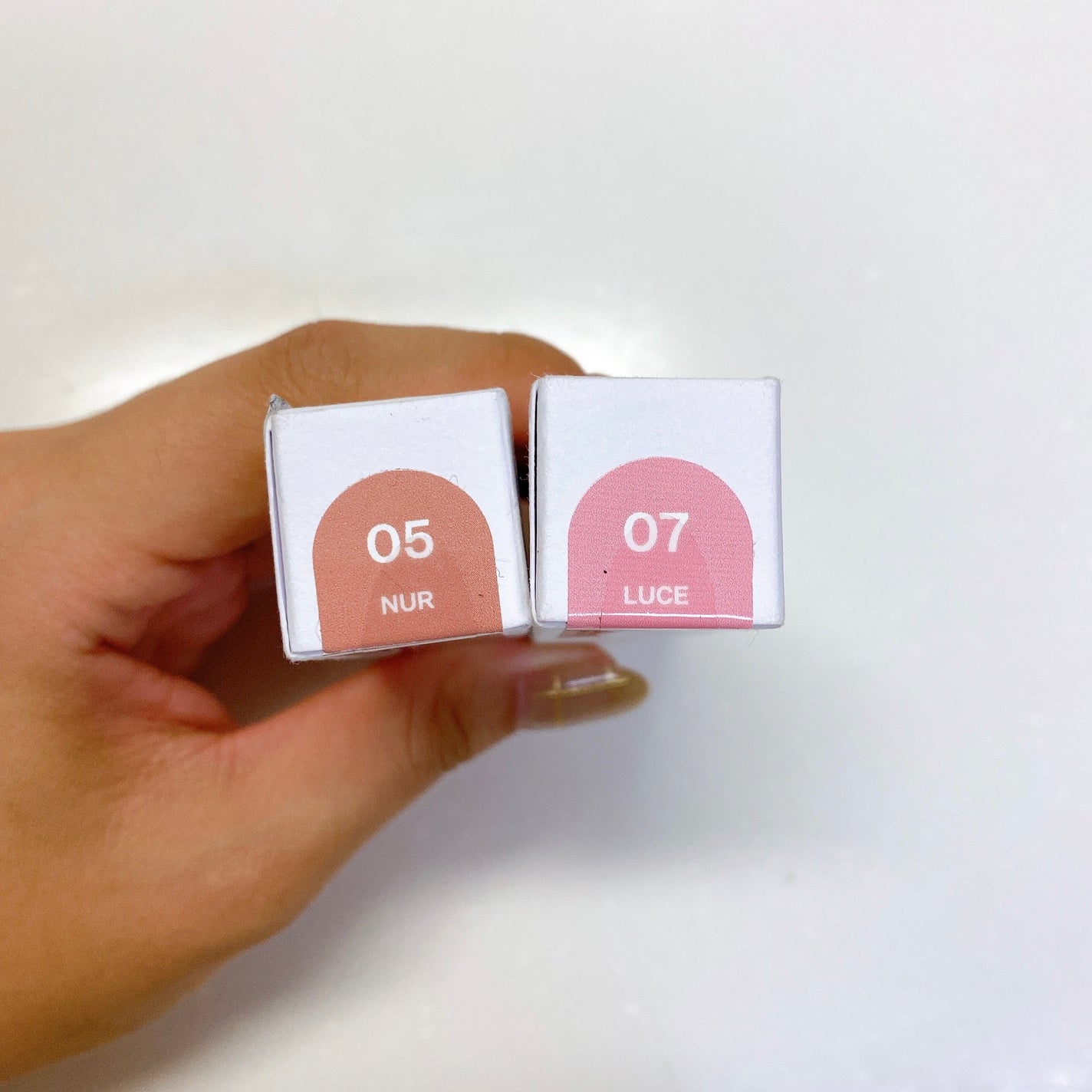 MELTING FIT SHINE BALM/Lummir/口紅を使ったクチコミ(4枚目)