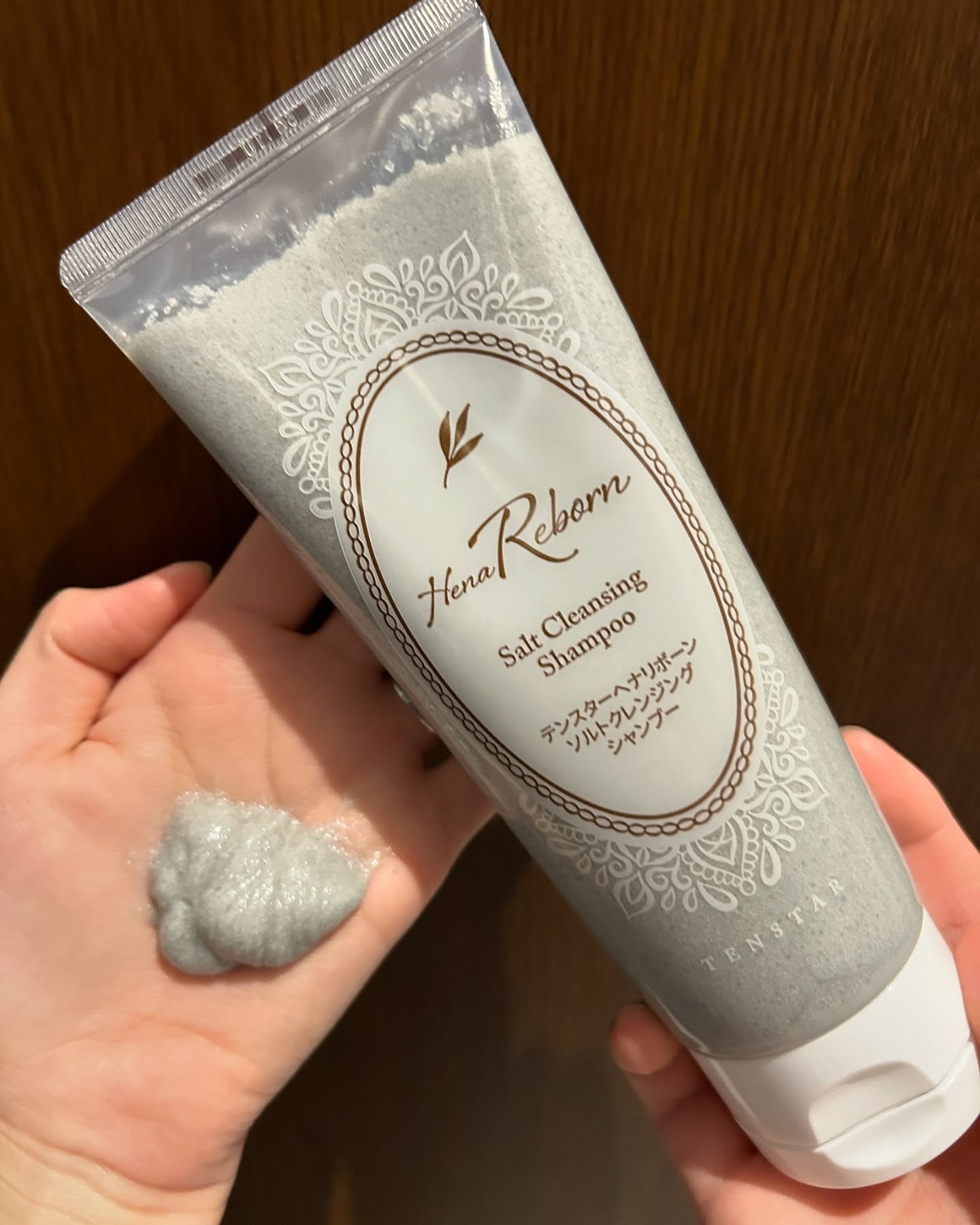 テンスターHenaReborn　ソルトクレンジングシャンプー/テンスターHenaReborn/市販シャンプーを使ったクチコミ（2枚目）